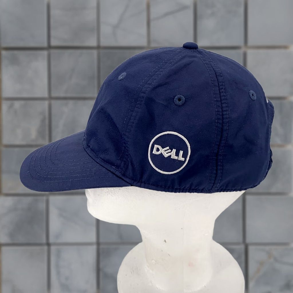 Adidas Adidas Dell Hat Cap Strap Back Navy Blue Embroidered Mens One Size Baseball Cap - Blue, Adjustable, Lightweight, Geek, Sports Size ONE SIZE - 1 Thumbnail