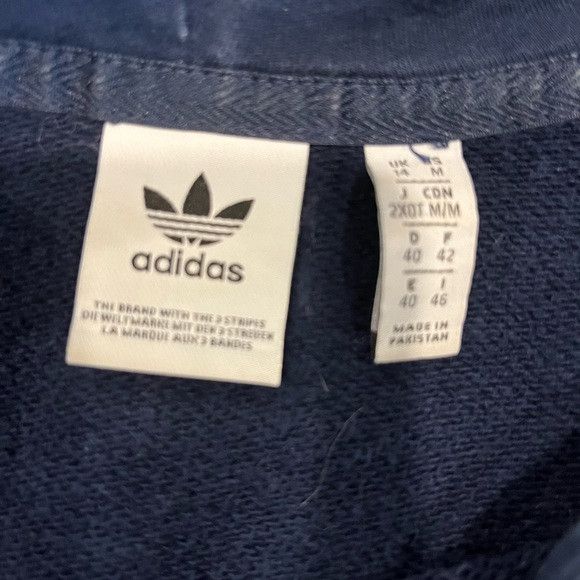 Adidas adidas Sweatshirt with White Trefoil Size M / US 6-8 / IT 42-44 - 4 Thumbnail