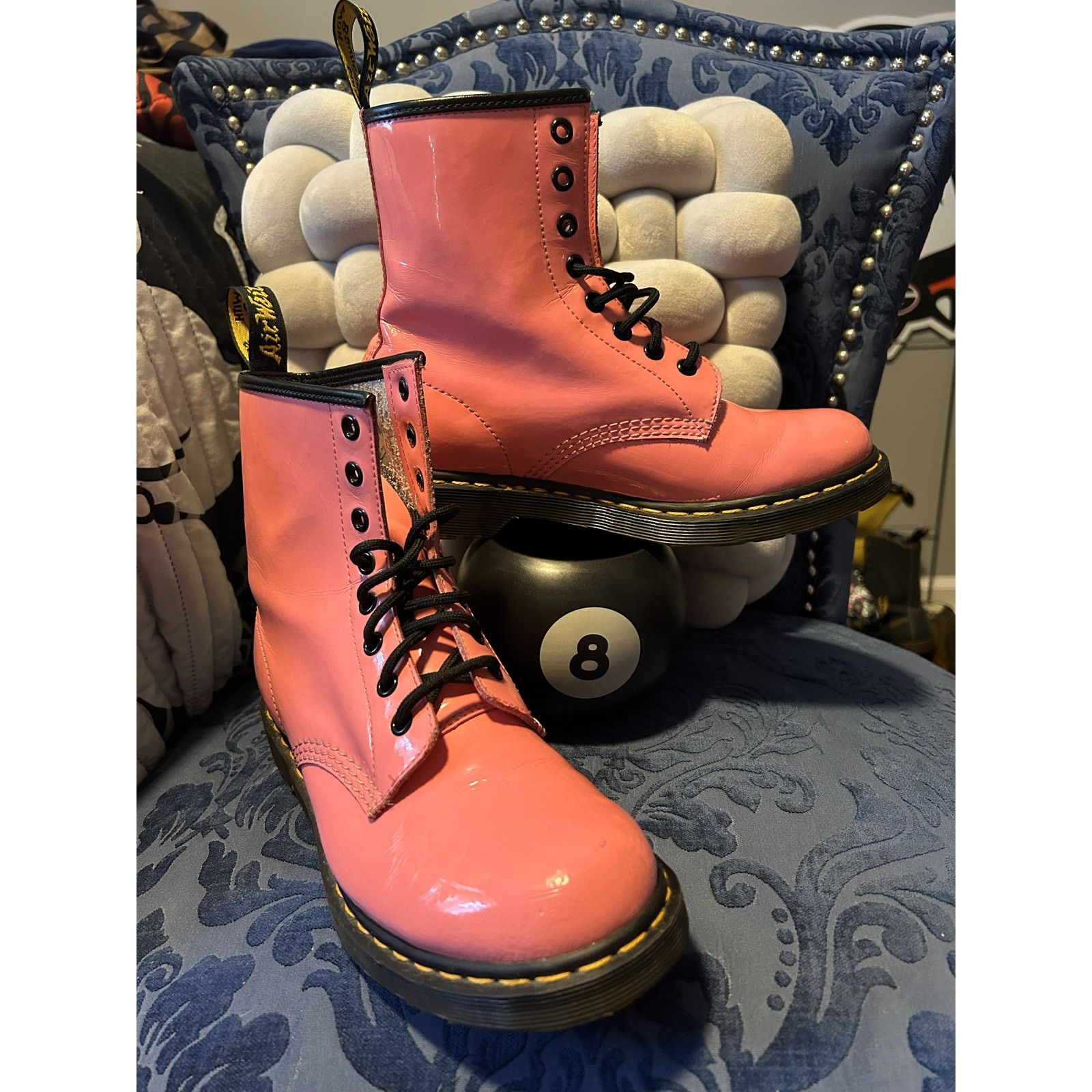 Dr. Martens Dr Martens Pascal Bubblegum Pink Patent Leather size 8/EU 39 Size US 8 / IT 38 - 1 Thumbnail