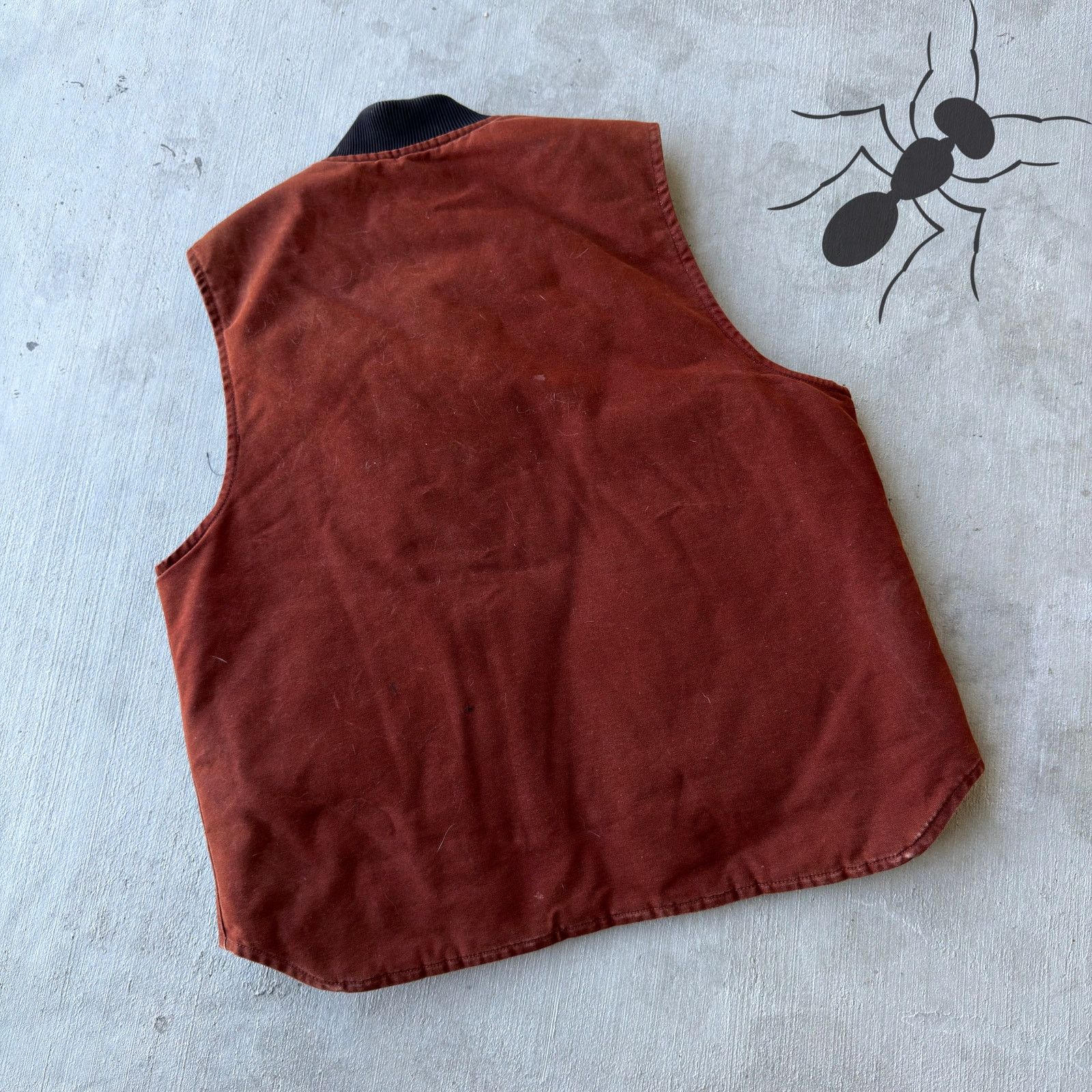 Carhartt × Vintage Carhartt V02 CLY red work wear vest Size US XL / EU 56 / 4 - 4 Thumbnail