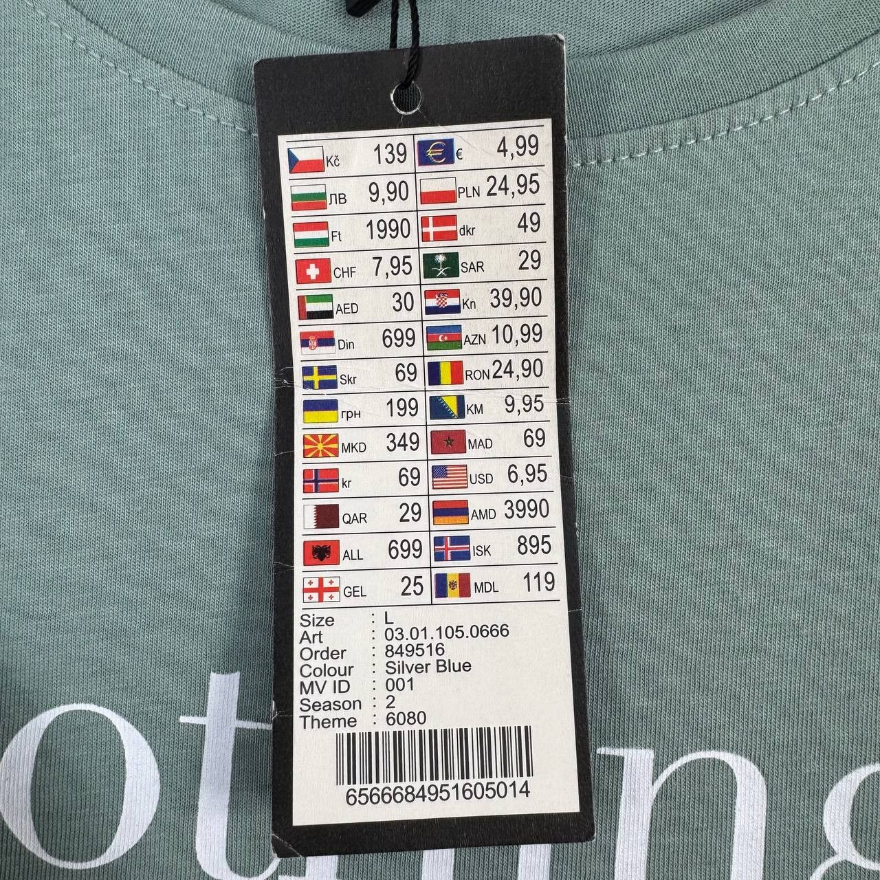Other NEW Nothing To Lose Graphic T-Shirt Sage Green Womens Size L Size L / US 10 / IT 46 - 4 Thumbnail