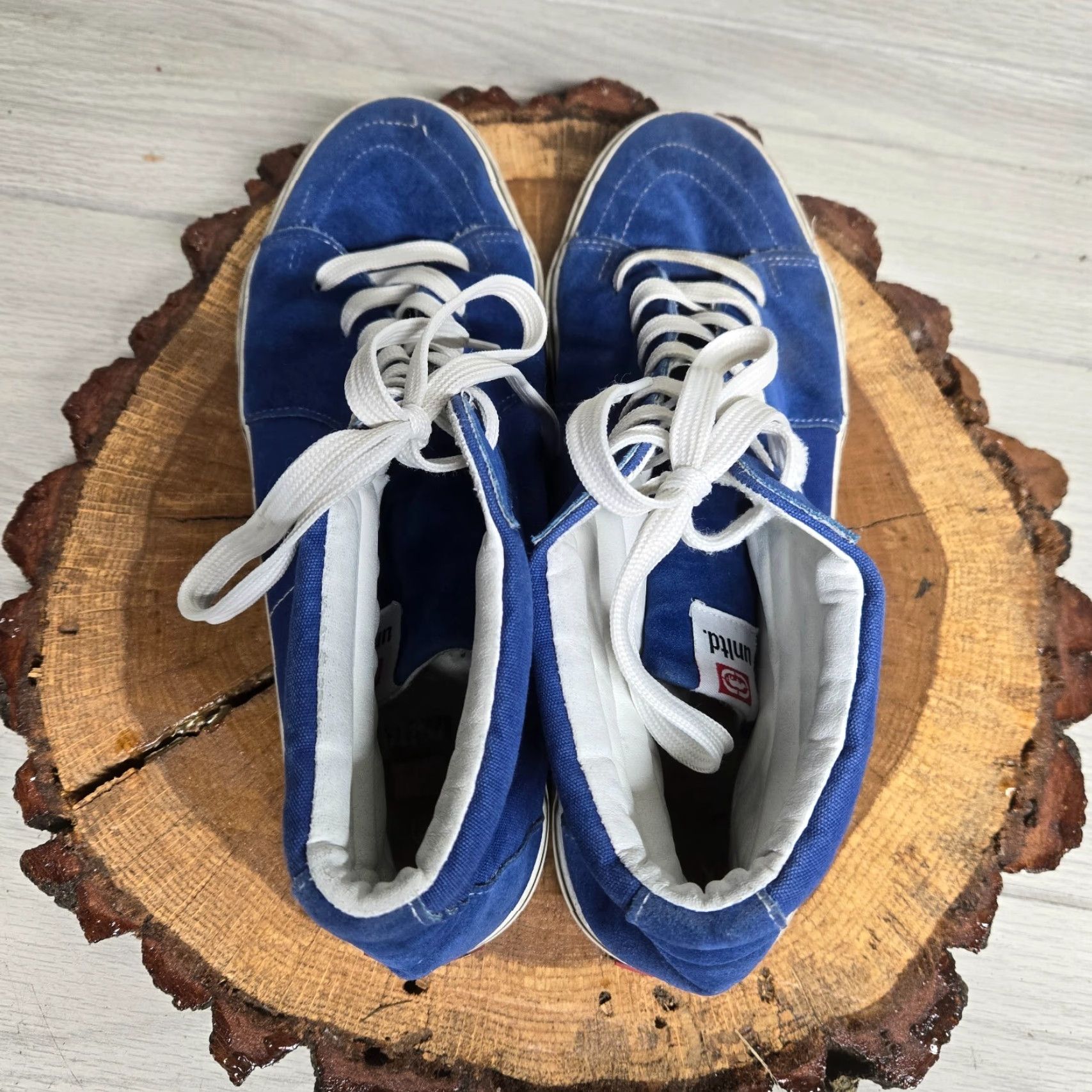 Ecko Unltd. Ecko Unltd. Steven 26-M Sneaker Mid Top Lace Up Blue Shoes Mens Size 12 Casual Comfortable Size US L / EU 52-54 / 3 - 5 Thumbnail