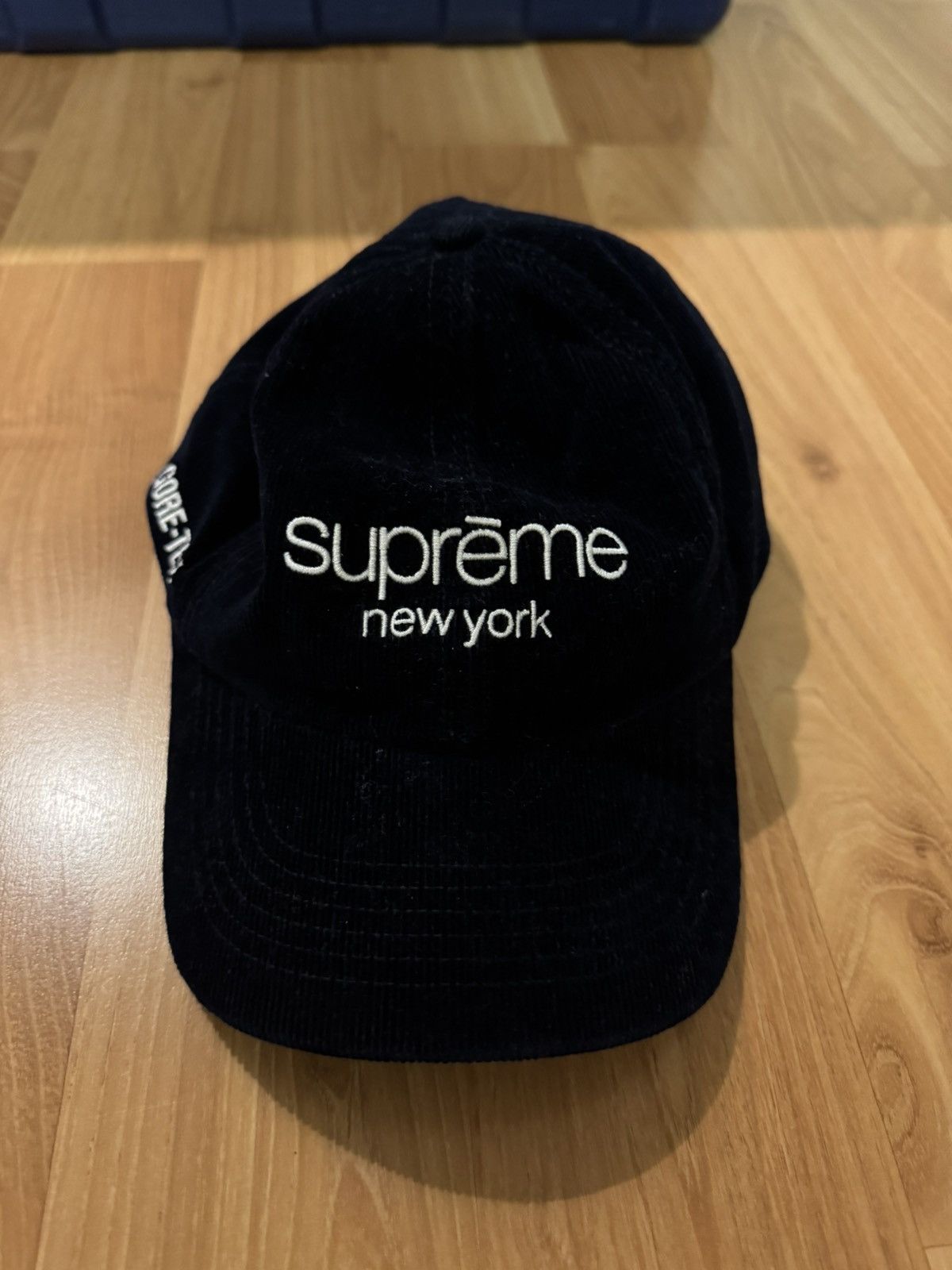 Supreme Supreme GORE TEX Navy 6 Panel Camp Hat Corduroy OS Size ONE SIZE - 1 Thumbnail