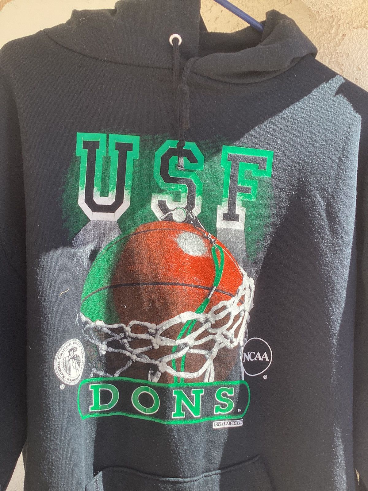 NCAA Vtg university South Florida Dons NCAA USA pullover hoodie Size US XL / EU 56 / 4 - 2 Thumbnail