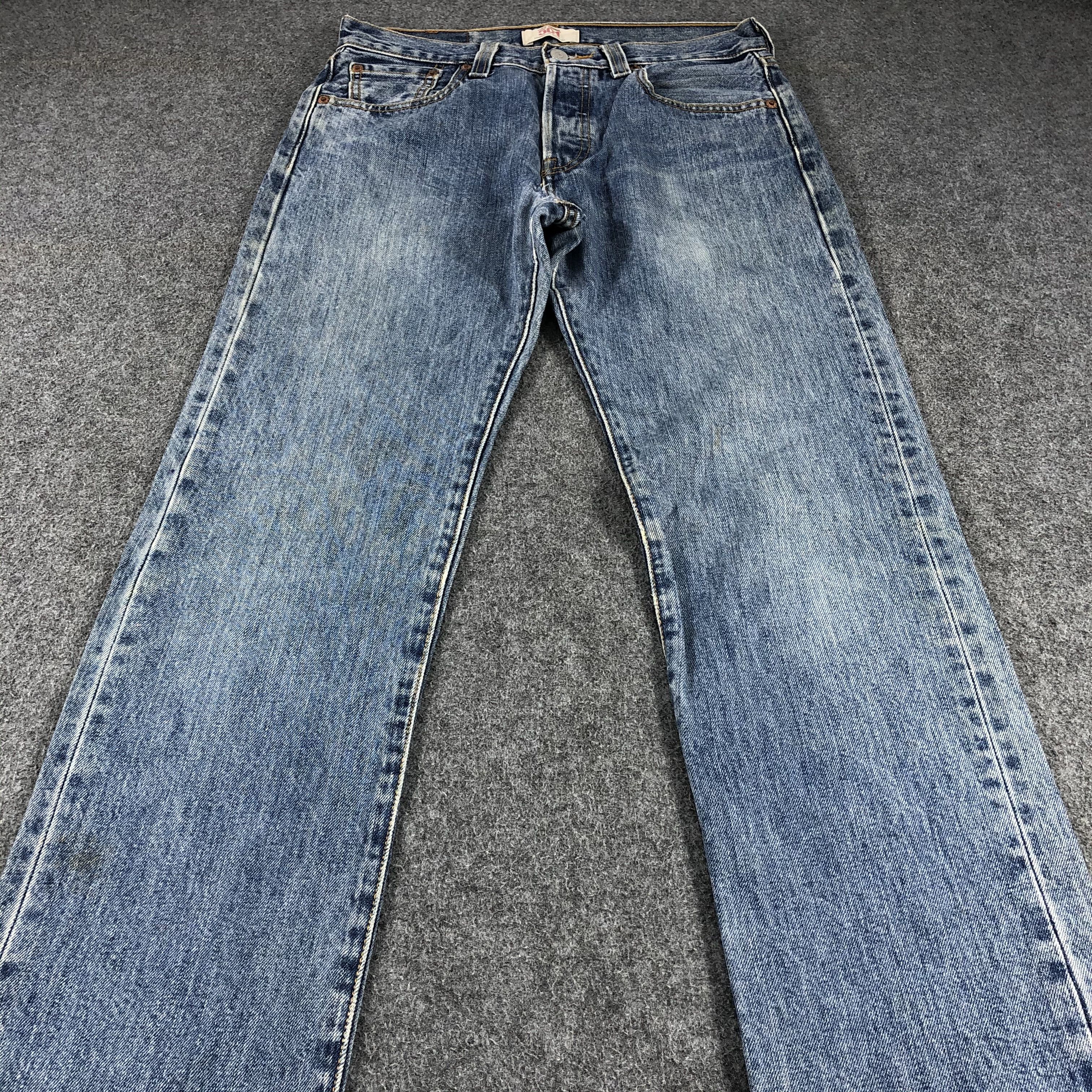 Levi's Vintage 90s Levis 501 Jeans-JM881 Size US 29 - 3 Thumbnail