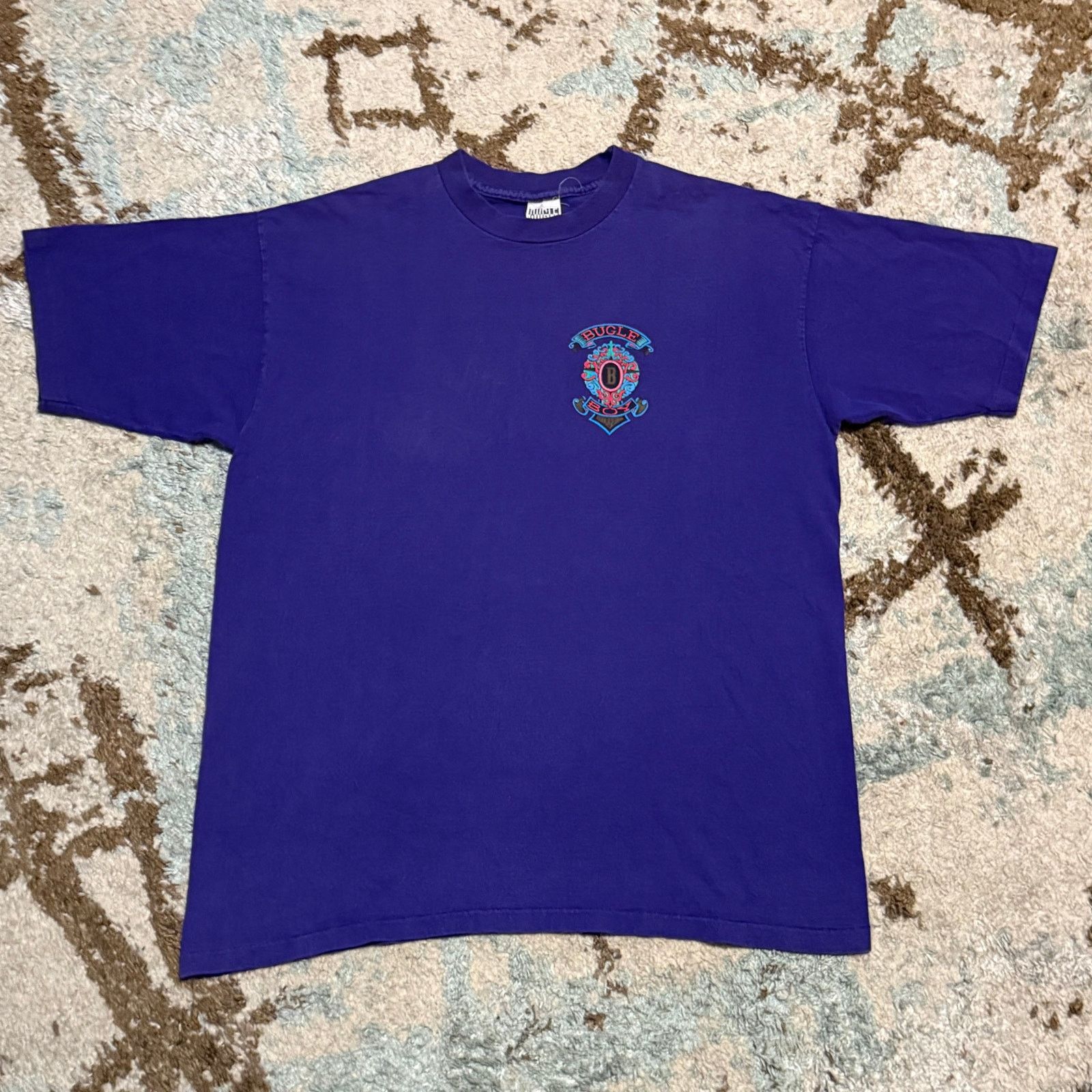 Bugle Boy × Vintage Vintage Bugle Boy Street Shirt Size Large 90s Winged Crest Size US L / EU 52-54 / 3 - 2 Thumbnail