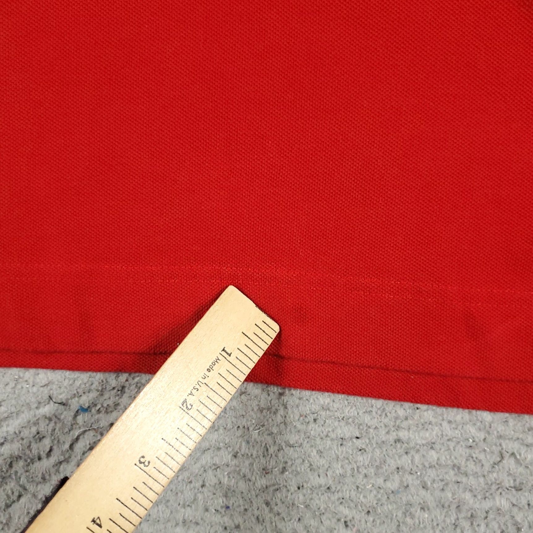 Nautica Nautica Polo Shirt Mens Large Red Casual Short Sleeve Adult Regular Fit Cotton Blend Logo Button Polo Shirt Men Red Large Size US L / EU 52-54 / 3 - 4 Thumbnail
