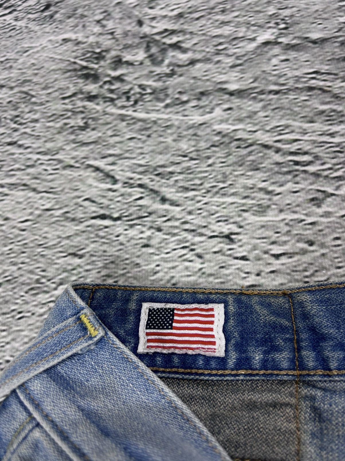 True Religion True Religion Rocco jeans vintage denim pants slim baby blue Size US 32 / EU 48 - 9 Thumbnail