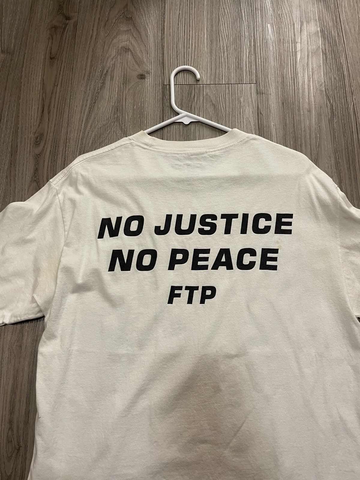 Fuck The Population FTP No Justice No Peace Tee Size US L / EU 52-54 / 3 - 1 Thumbnail