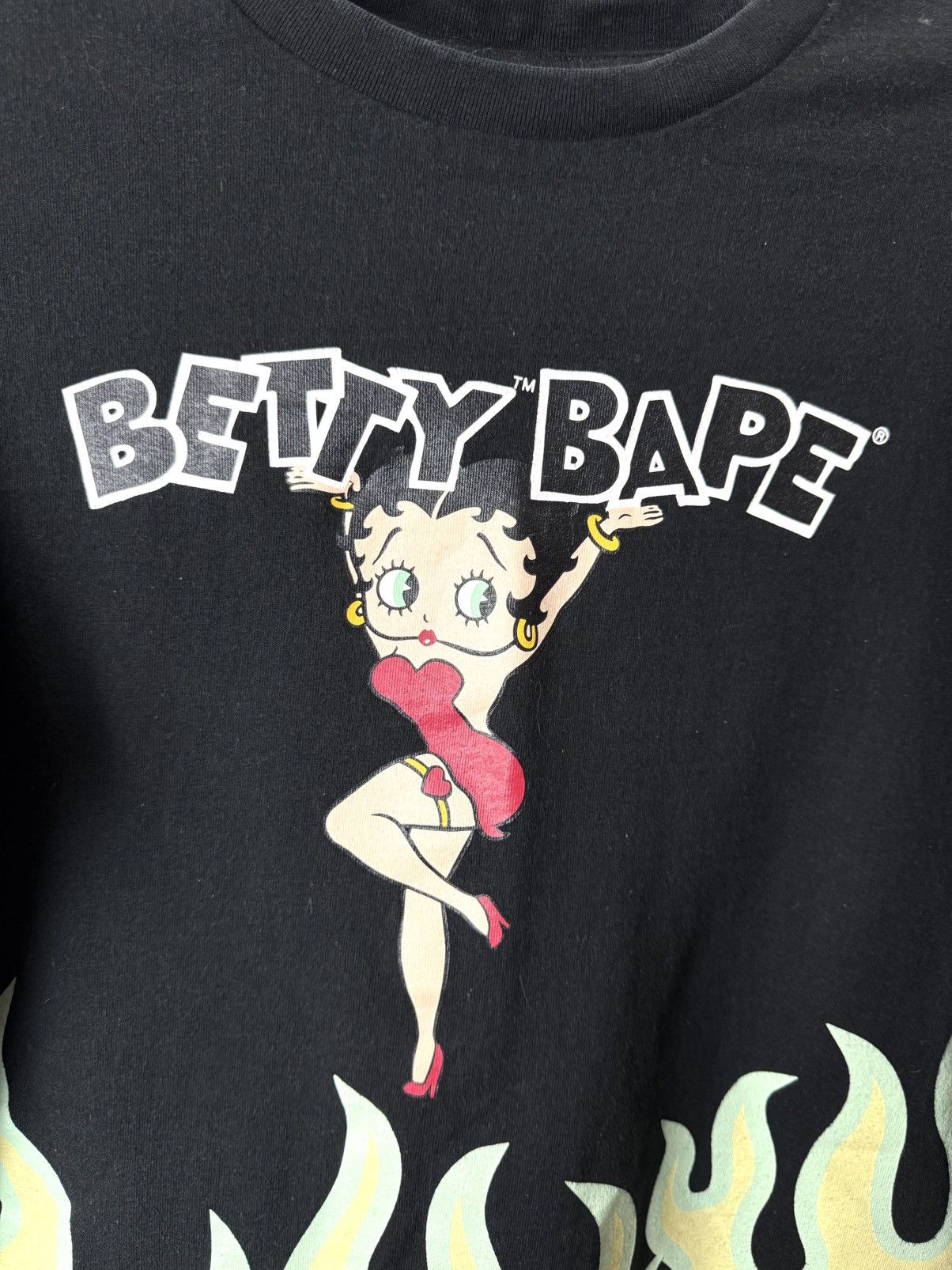 Bape Rare! Betty Boop x Bape Longsleeve A Bathing Ape Size S / US 4 / IT 40 - 3 Thumbnail