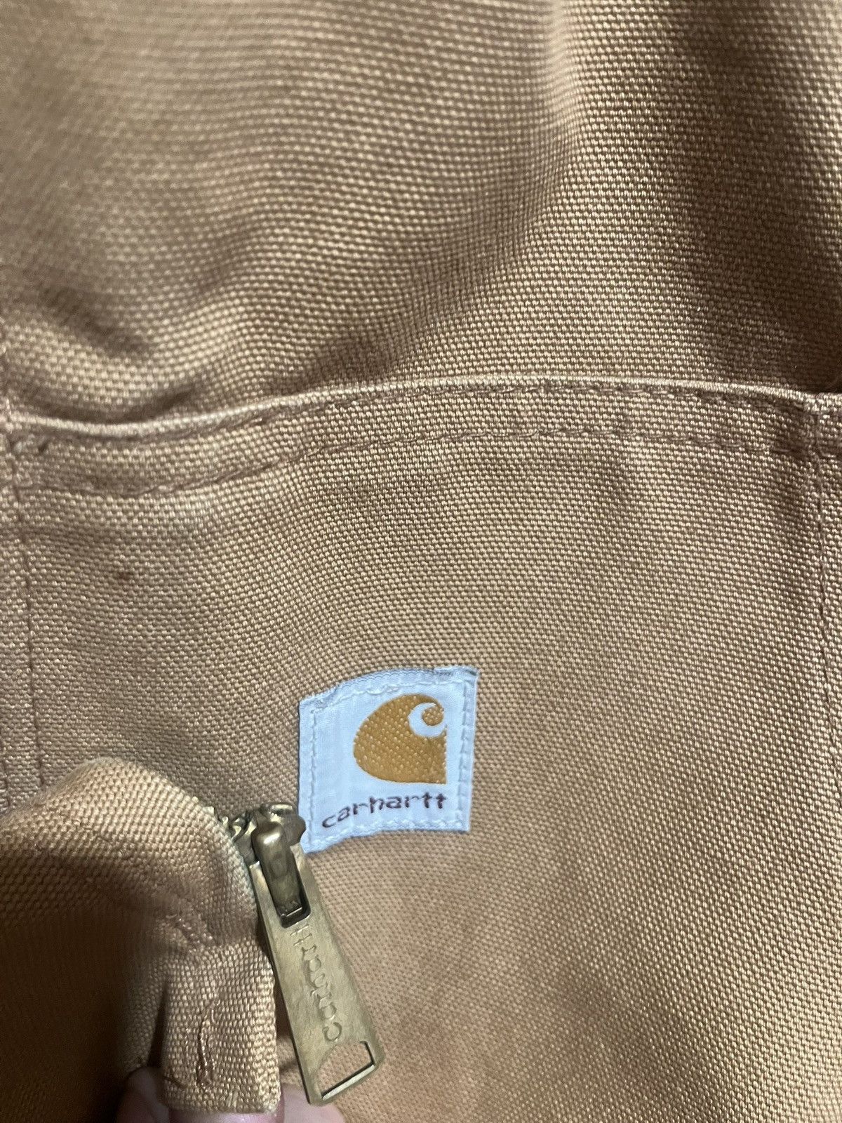 Carhartt Vintage 2008 Carhartt J131 brown hooded active work jacket Size US XXL / EU 58 / 5 - 5 Thumbnail