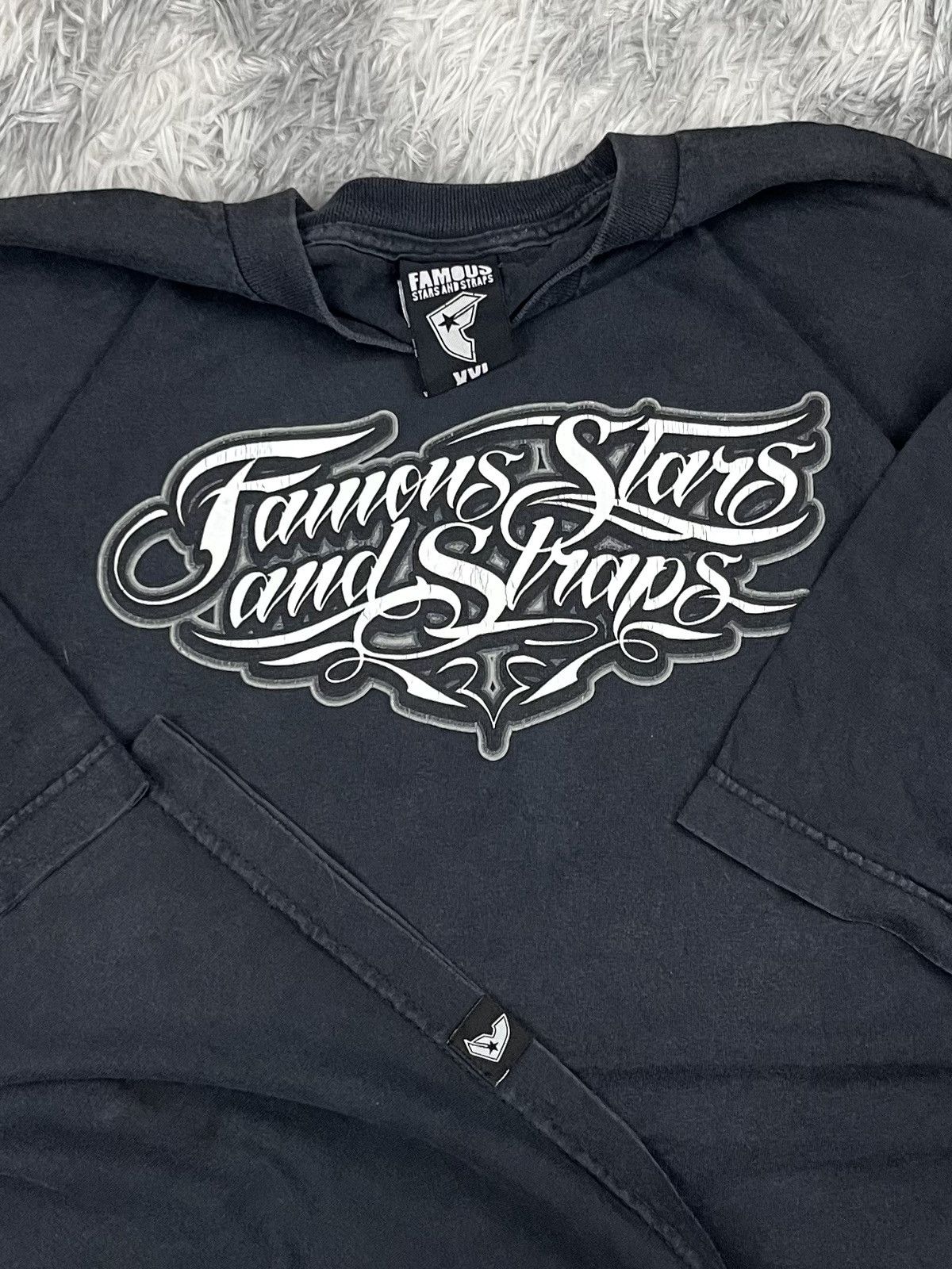 Famous Stars And Straps Vintage Famous stars and stripes T-shirt Size US XXL / EU 58 / 5 - 4 Thumbnail