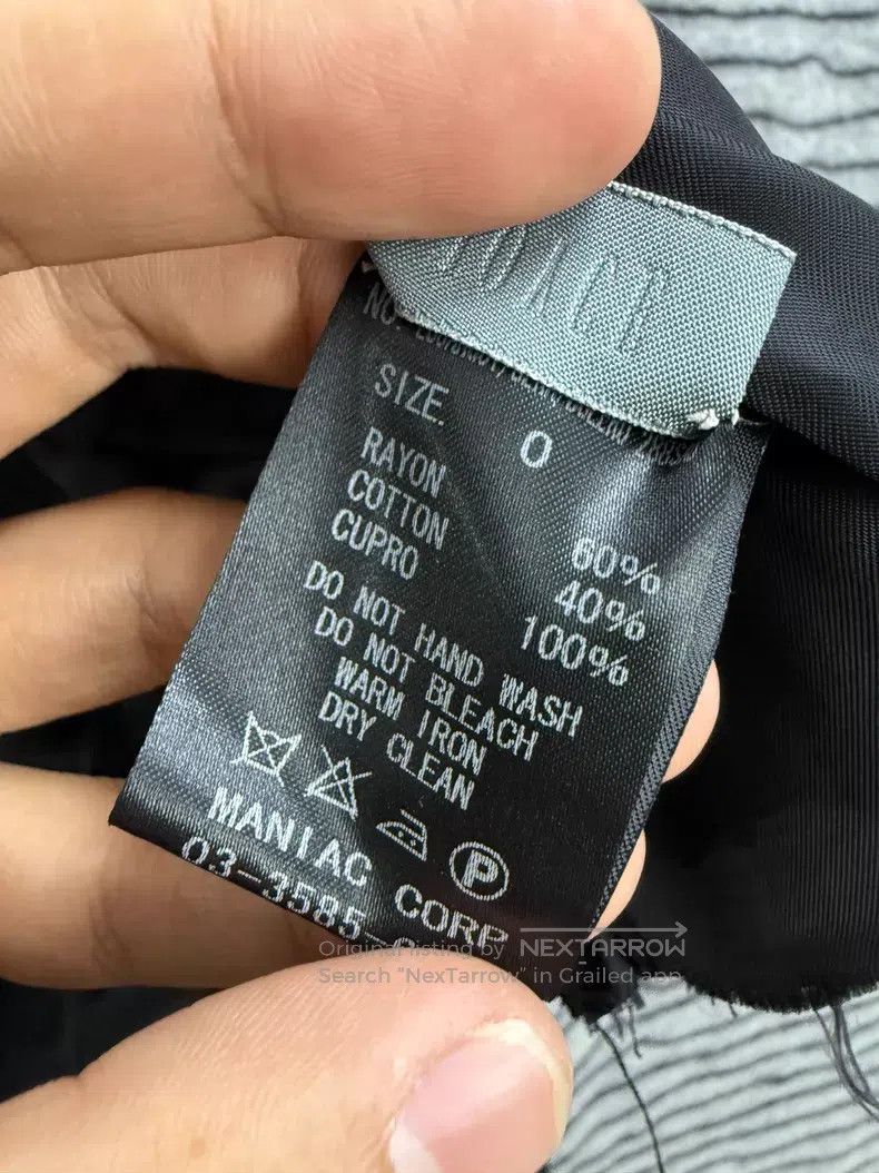 If Six Was Nine If Six Was Nine Asymmetric Deconstructed Silk Jacket Size US XS / EU 42 / 0 - 7 Thumbnail
