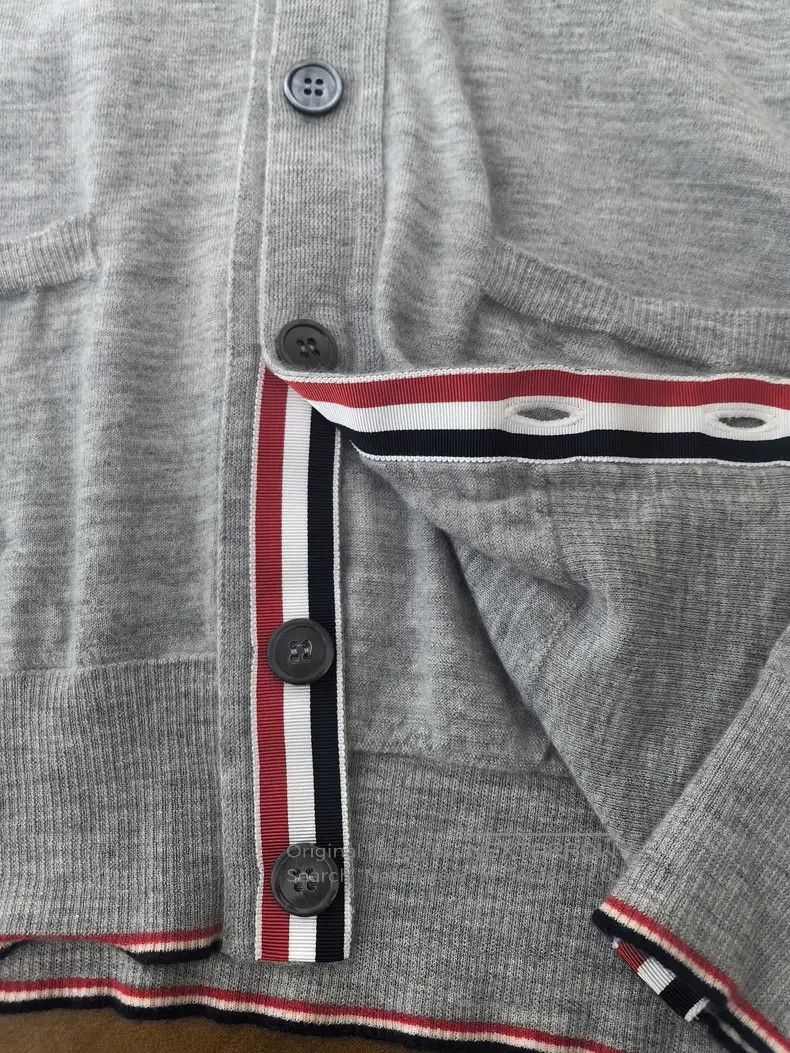 Thom Browne Thom Browne Cashmere Cardigan Size US M / EU 48-50 / 2 - 3 Thumbnail