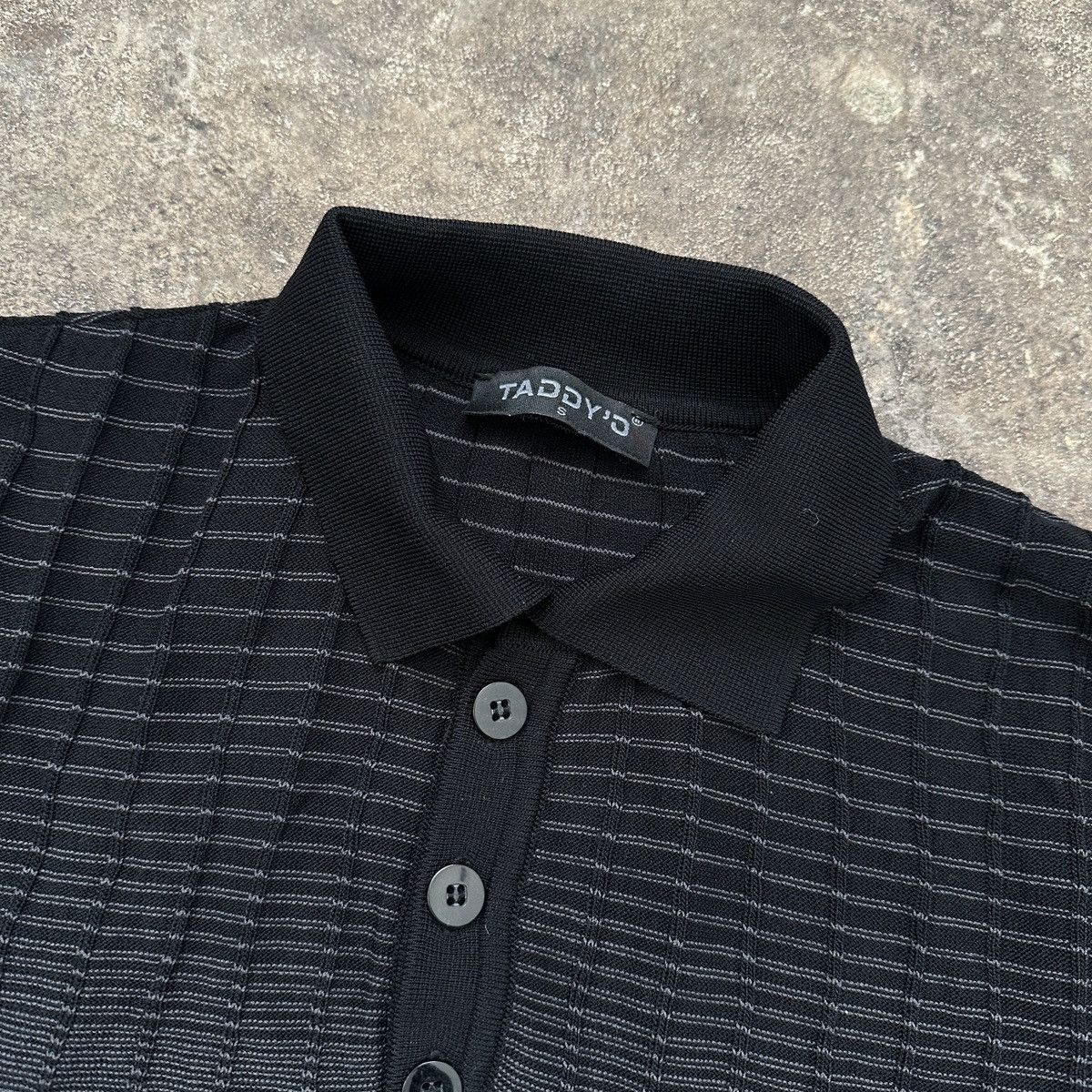 Vintage Vintage Teddy's Japanese Texture Gradient Polo T-Shirt Size S / US 4 / IT 40 - 6 Thumbnail