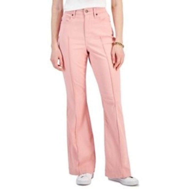 Tommy Hilfiger TOMMY HILFIGER Women's High Rise Flare Pants Jeans | Size 16 Size 38" / US 16 / IT 52 - 1 Thumbnail