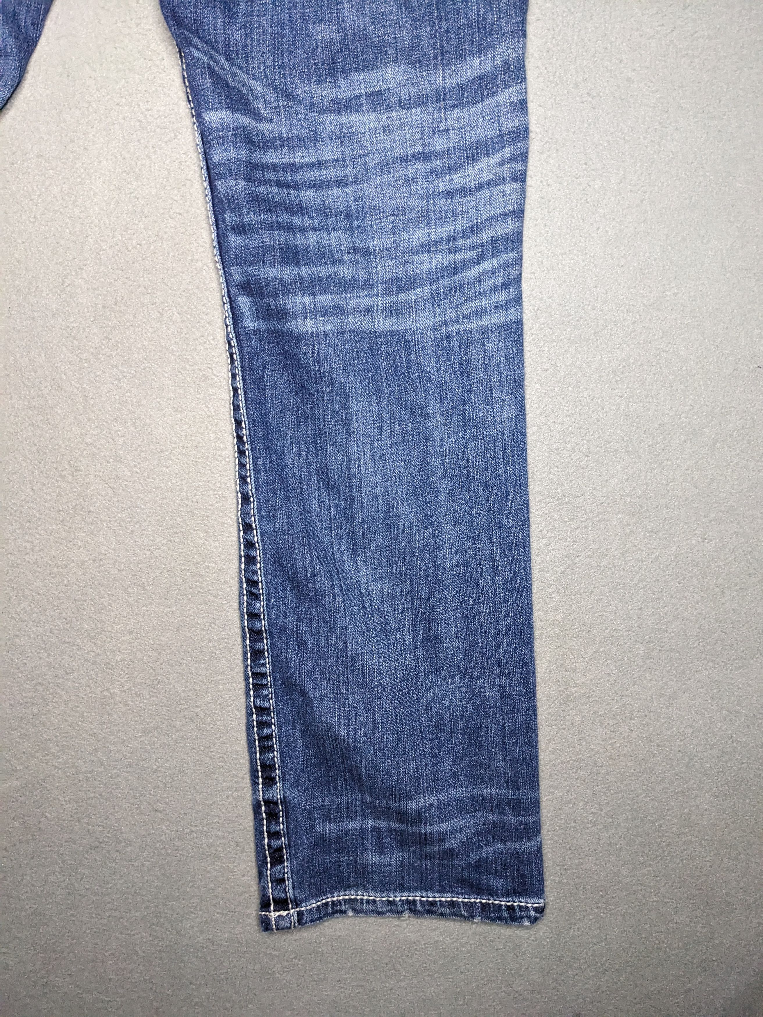 Buckle Black Buckle BKE Jake Straight Jeans 32x32 Denim Thick Stitch Size US 32 / EU 48 - 8 Thumbnail