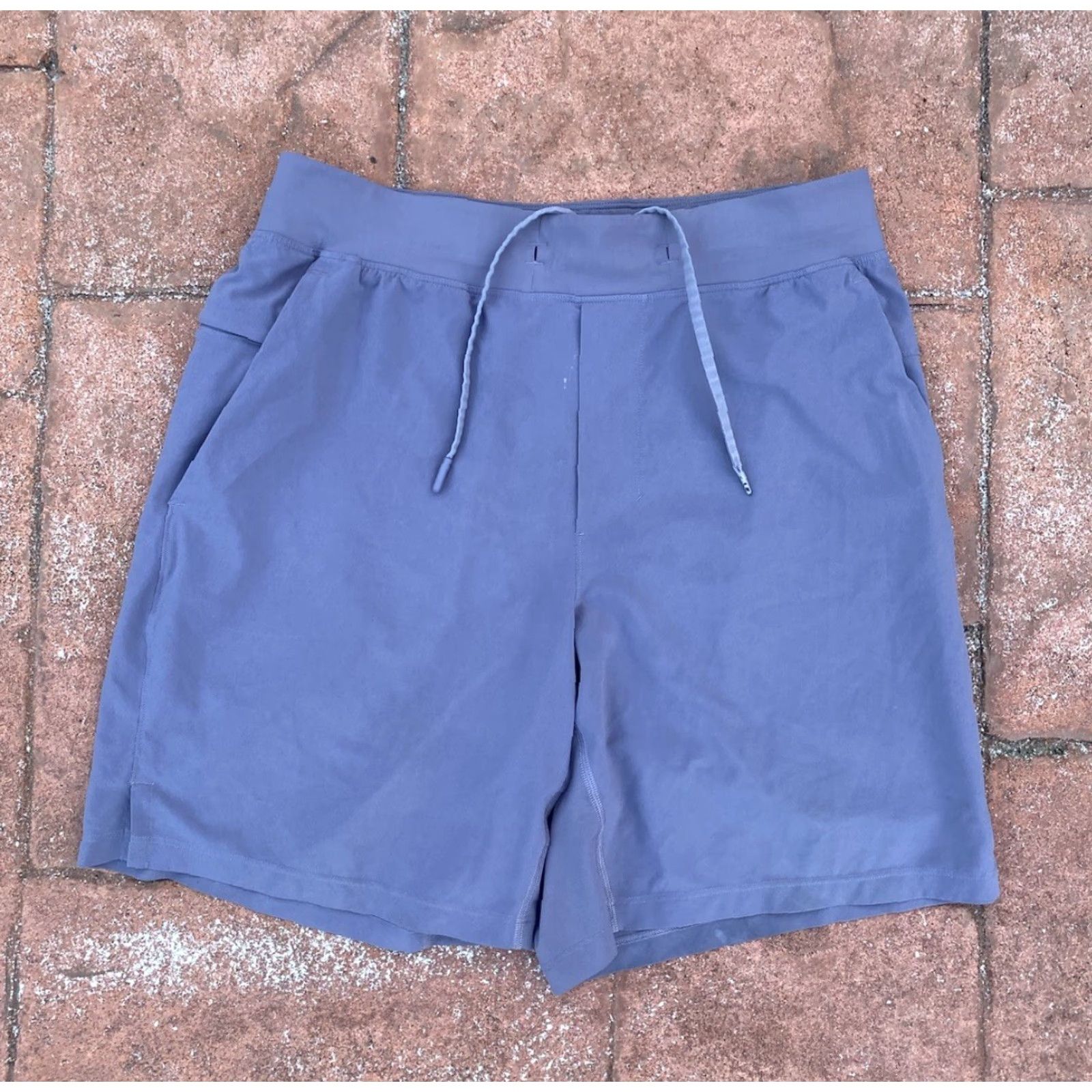 Lululemon Lululemon Athletic Gym Shorts Men's M 8inch Light Purple Unlined Drawstring Athletic Activewear Sports Running Size US 31 - 2 Thumbnail