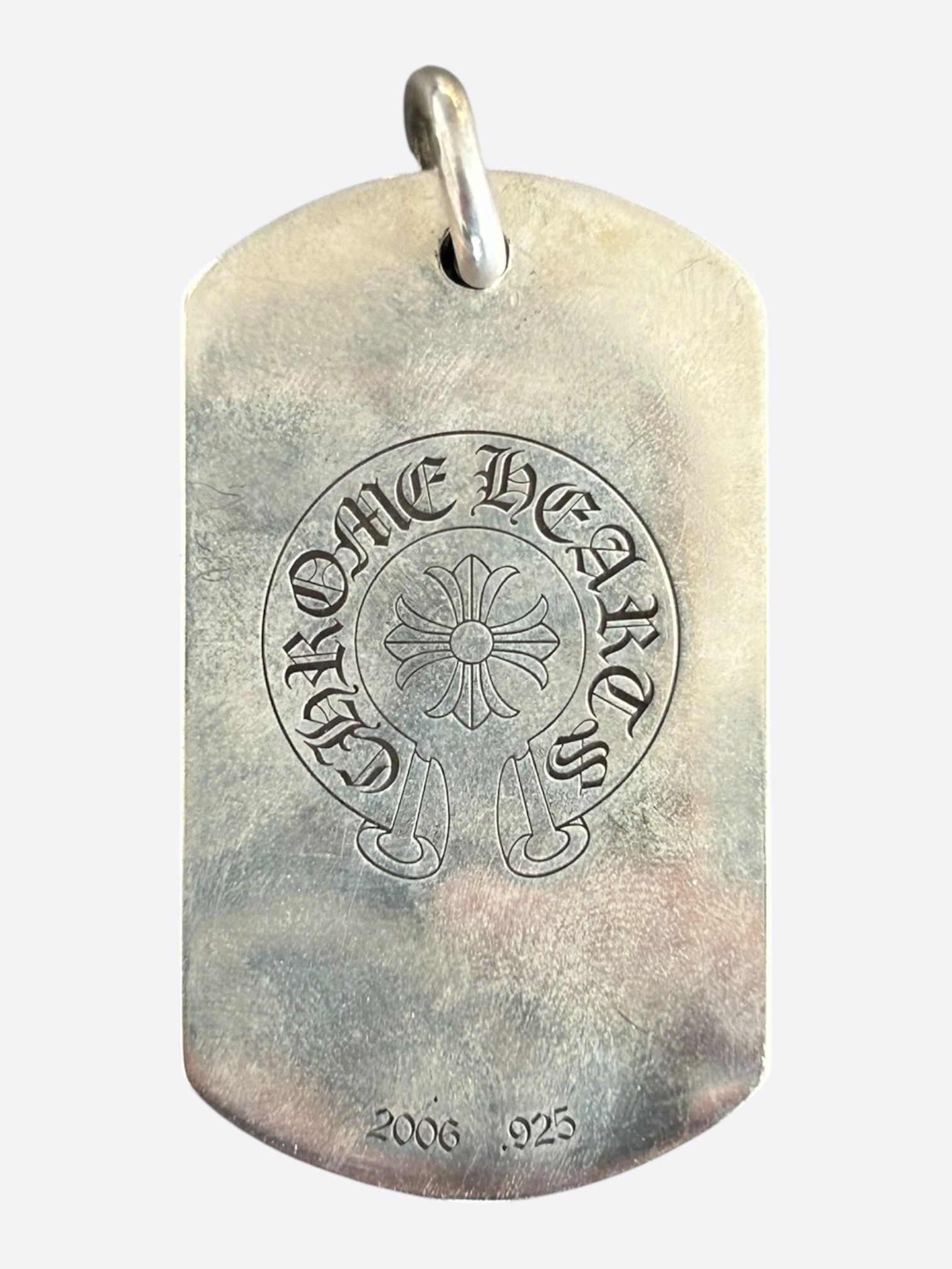 Chrome Hearts Chrome Hearts Malibu Exclusive Silver Cross Logo Dog Tag Size ONE SIZE - 2 Thumbnail