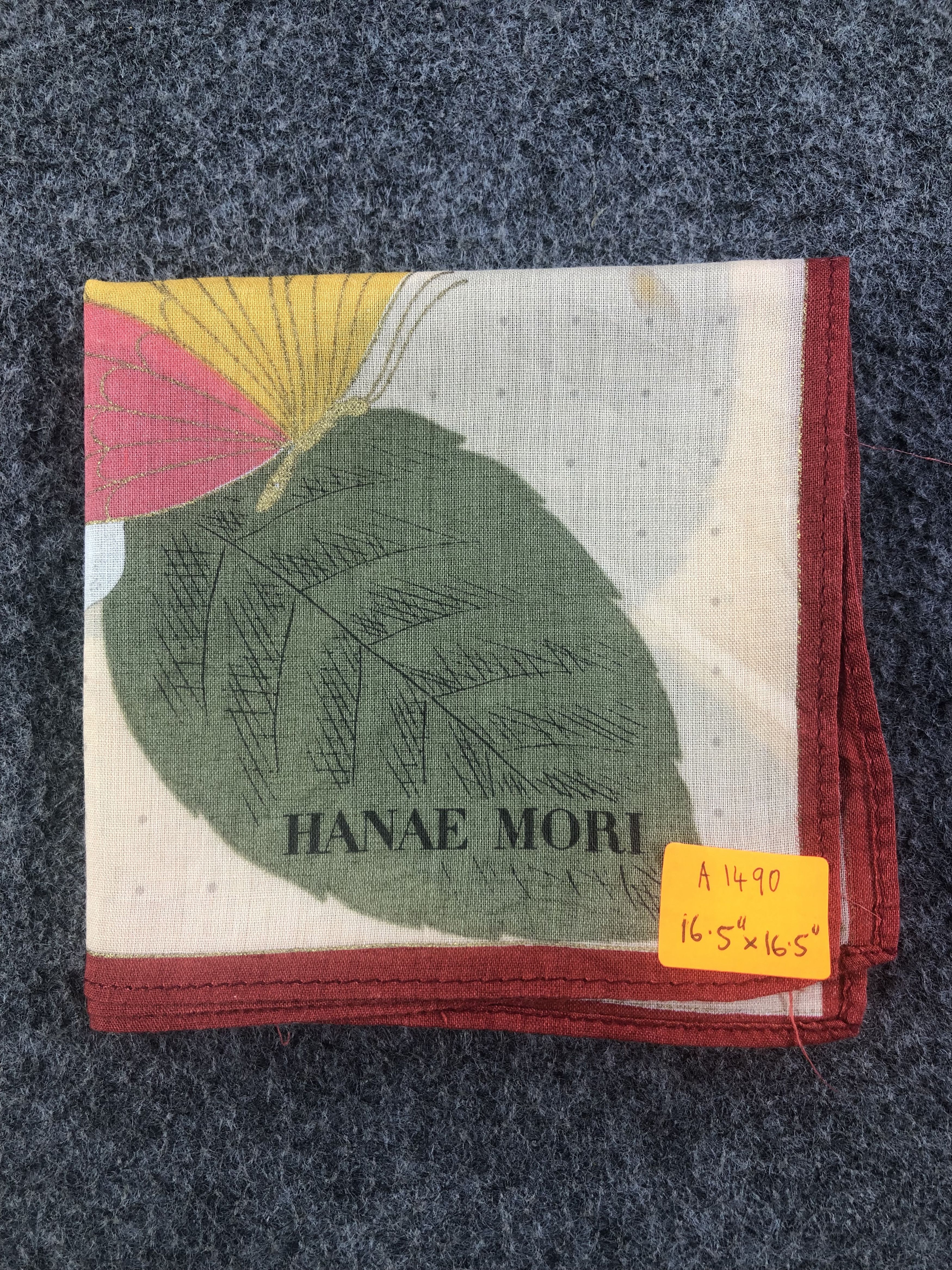 Hanae Mori × Vintage Hanae Mori Handkerchief / Bandana / Neckerchief Size ONE SIZE - 8 Thumbnail