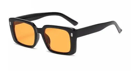 Jewelry Black Square Sunglasses Retro Punk Archive Vibe Jewelry Art Size ONE SIZE - 4 Thumbnail