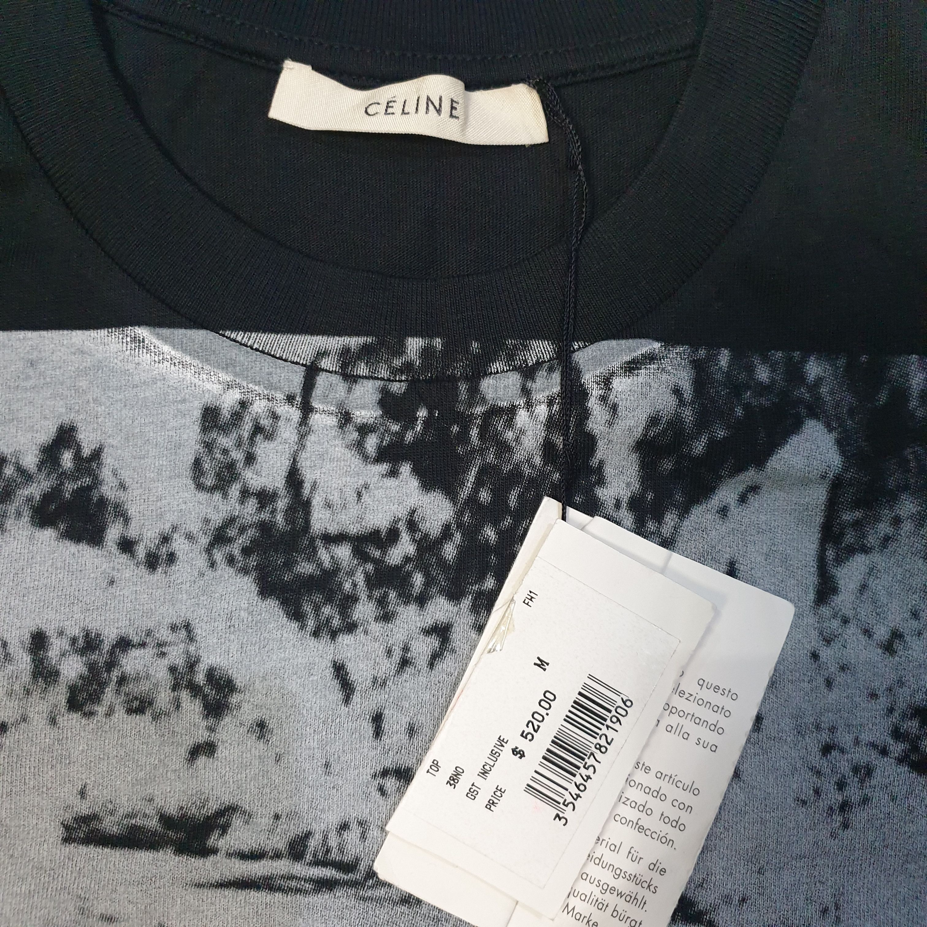 Celine Celine Tshirt New With Tag Size M / US 6-8 / IT 42-44 - 6 Thumbnail