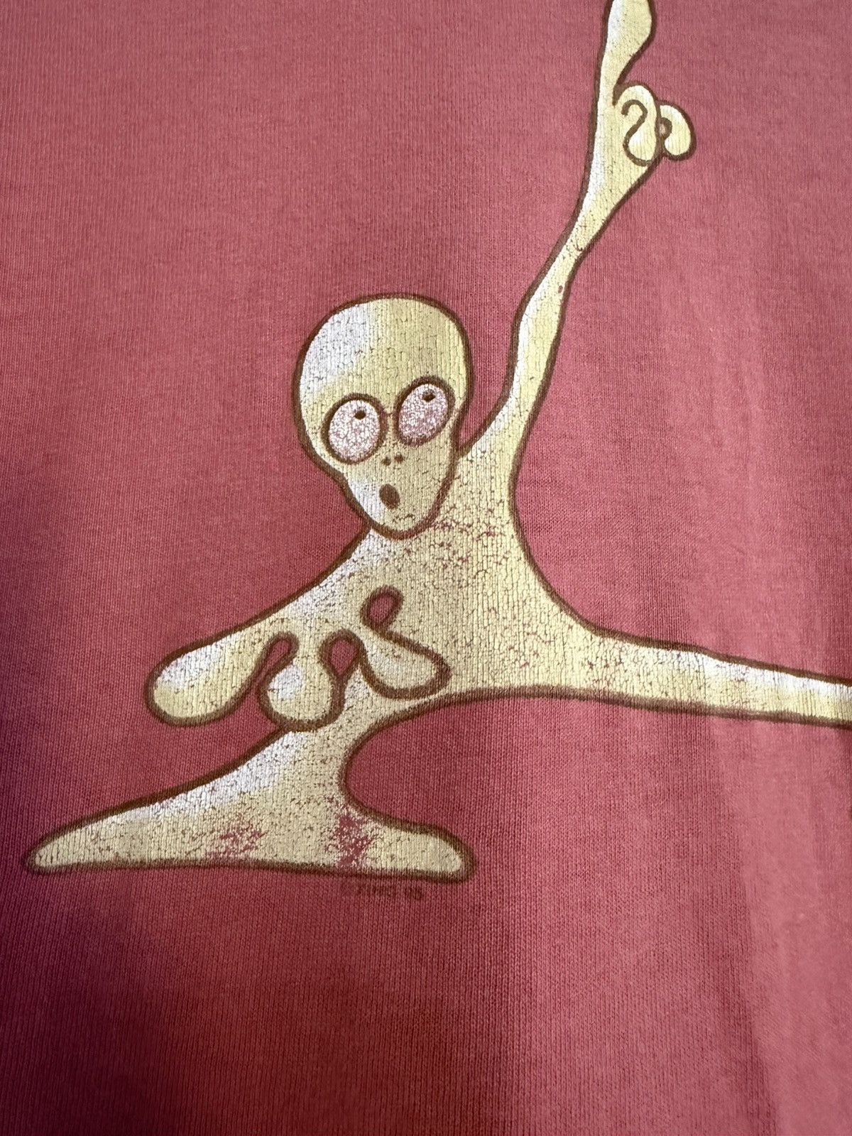 Alien Workshop Thrashed Vintage 90s Xing Alien Skateboard Sun Faded Tee Size US L / EU 52-54 / 3 - 3 Thumbnail