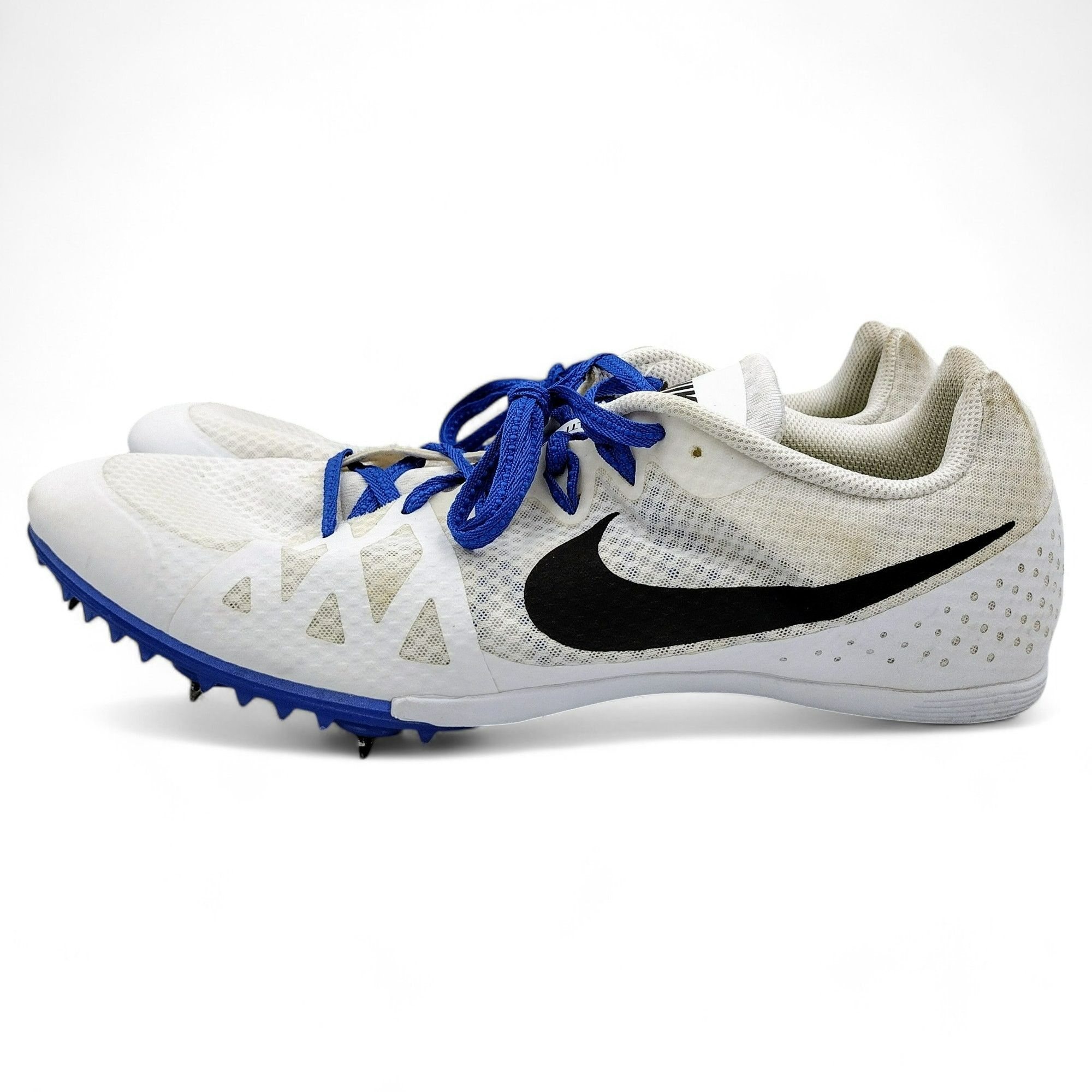 Nike Nike Zoom Rival M8 Shoes Racing Track Spikes White Size 13 Size US 13 / EU 46 - 1 Thumbnail