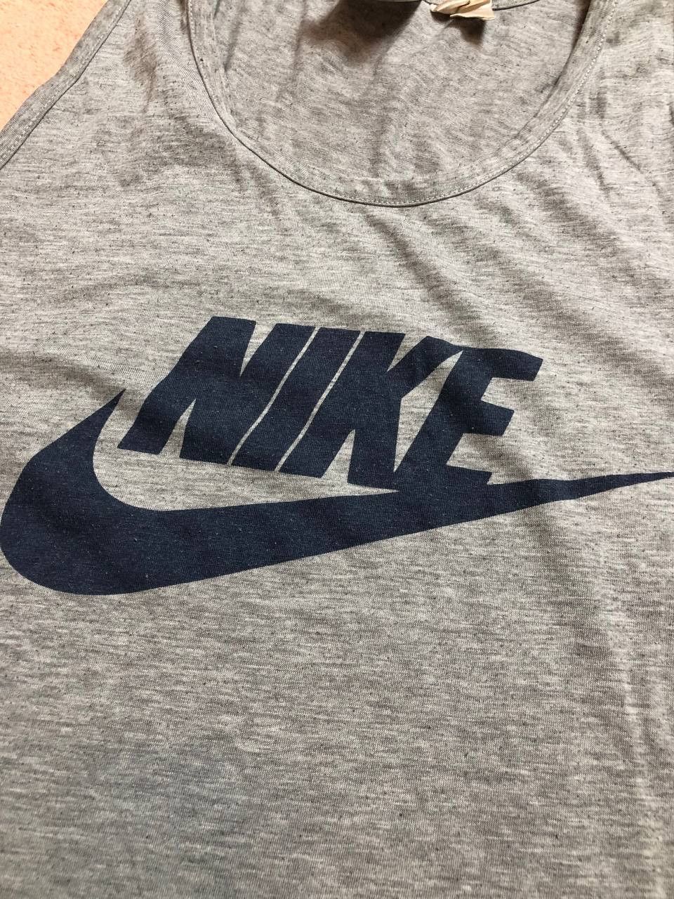 Nike Vintage 90's Nike Tank Top Gray Tag Basketball Gym TOP Size US S / EU 44-46 / 1 - 6 Thumbnail