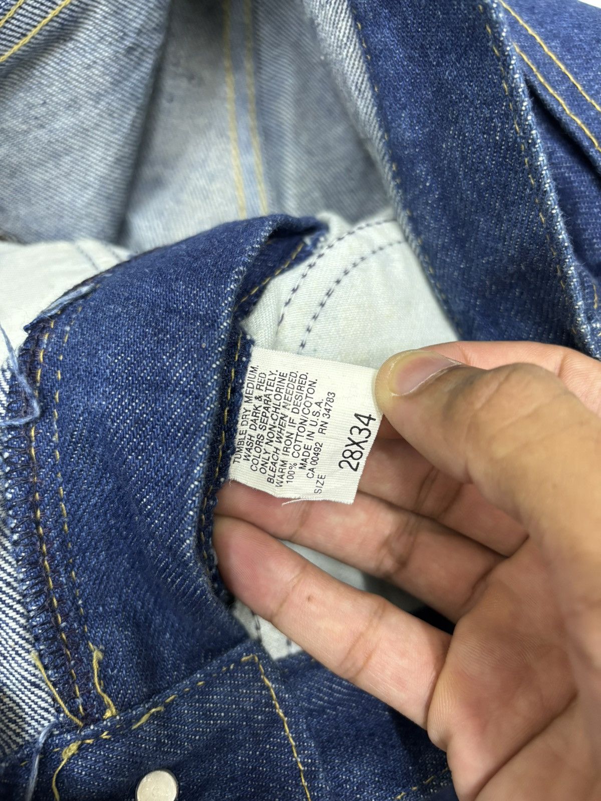 Lee Lee Riders 🇺🇸 Vintage Good Condition Blue Denim Jeans Size US 28 / EU 44 - 9 Thumbnail
