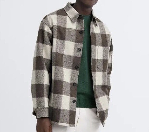 Uniqlo Uniqlo Wool Blanket Shirt Jacket Size US M / EU 48-50 / 2 - 18 Thumbnail