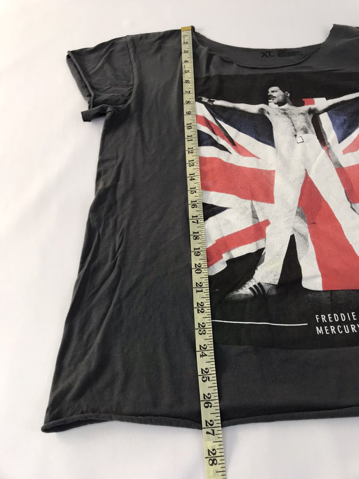 Band Tees Freddie Mercury Queen Band Big British Flag Printed Tee Size US XL / EU 56 / 4 - 7 Thumbnail