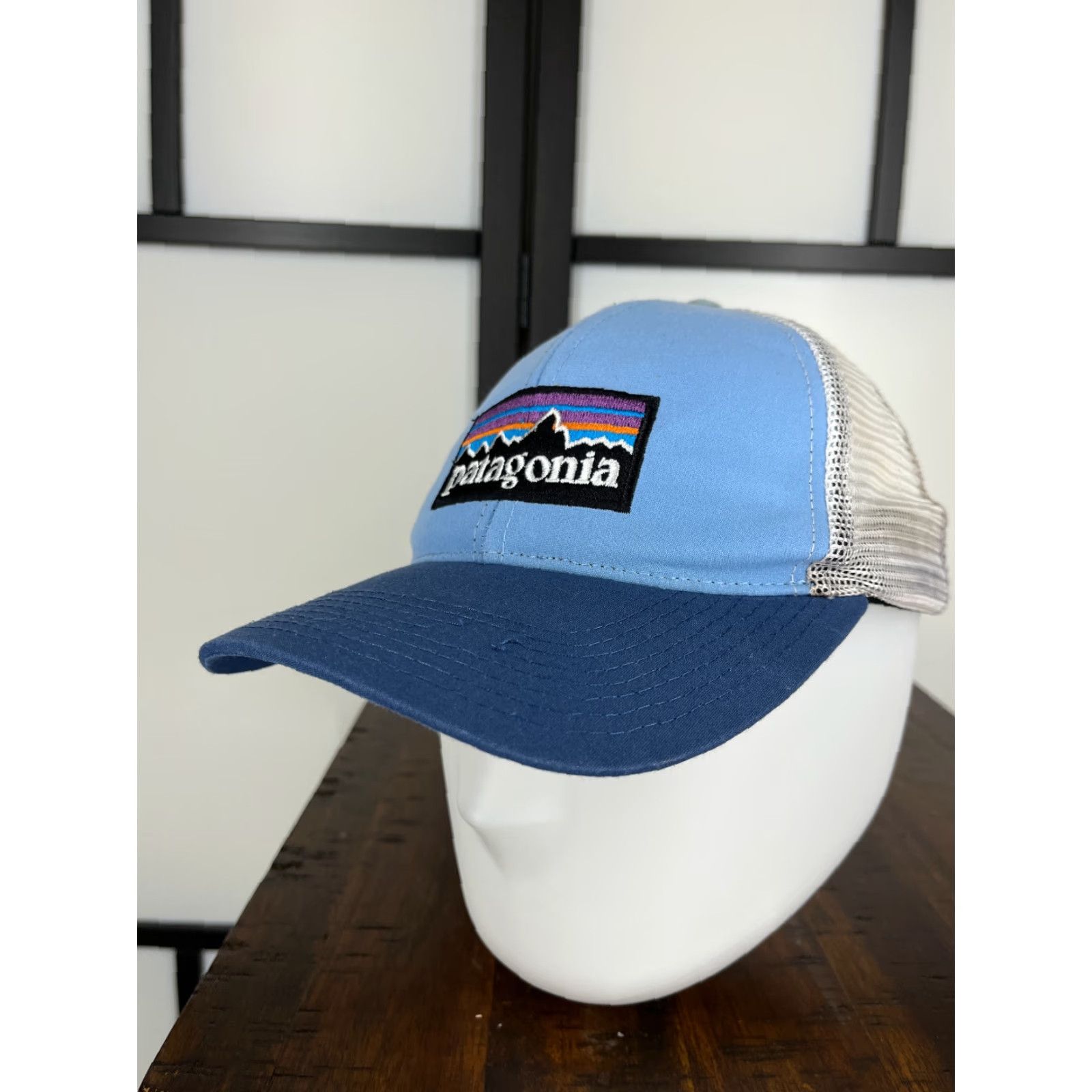 Patagonia Patagonia Hat Cap Snap Back Adult One Size Blue Embroidered Trucker Polyester Cap Hat One Size Blue Patagonia Trucker Hat Mens 90s Vintage Style? Size ONE SIZE - 4 Thumbnail