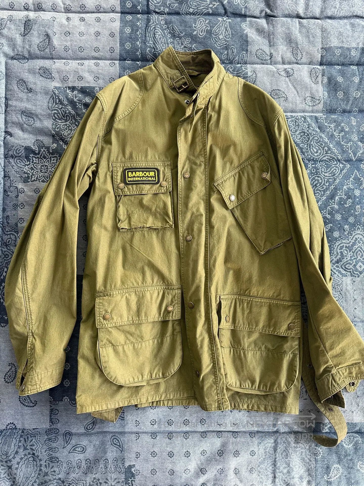 Barbour Barbour International A7 Series Jacket. Size US M / EU 48-50 / 2 - 1 Thumbnail