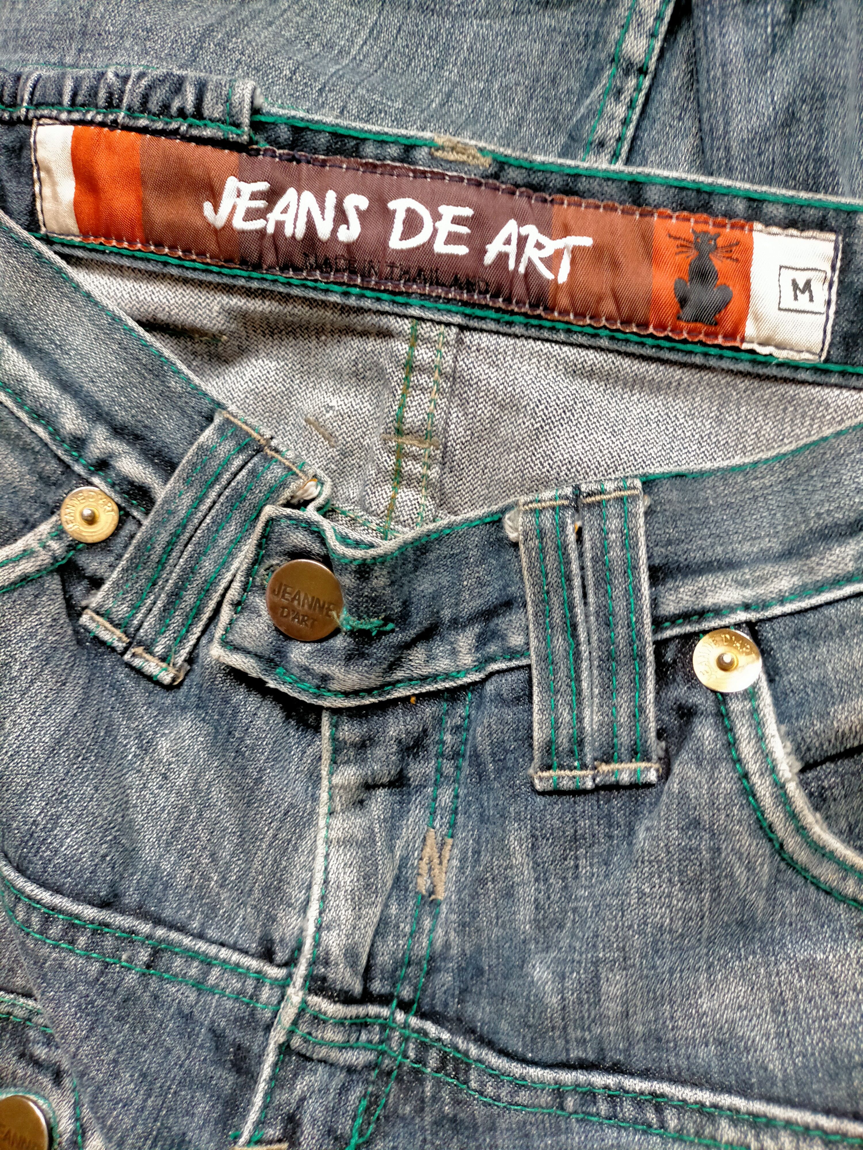 If Six Was Nine × Japanese Brand Flare Jeans De Art Bush Pants Boot Cut Denim Size US 32 / EU 48 - 23 Thumbnail
