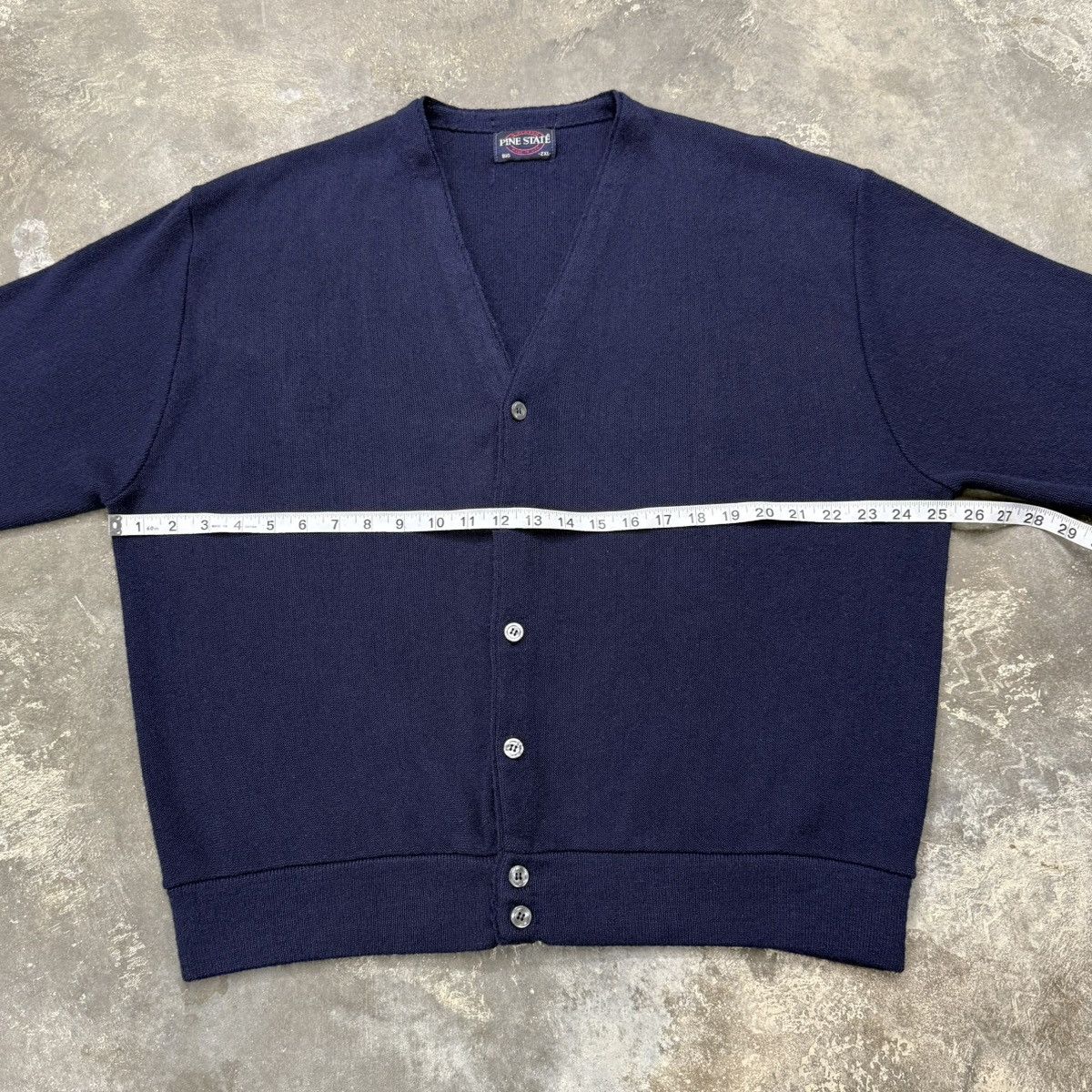 Vintage Vintage 80s Cardigan Sweater Oversized USA Made Classic Knit Size US XXL / EU 58 / 5 - 6 Thumbnail