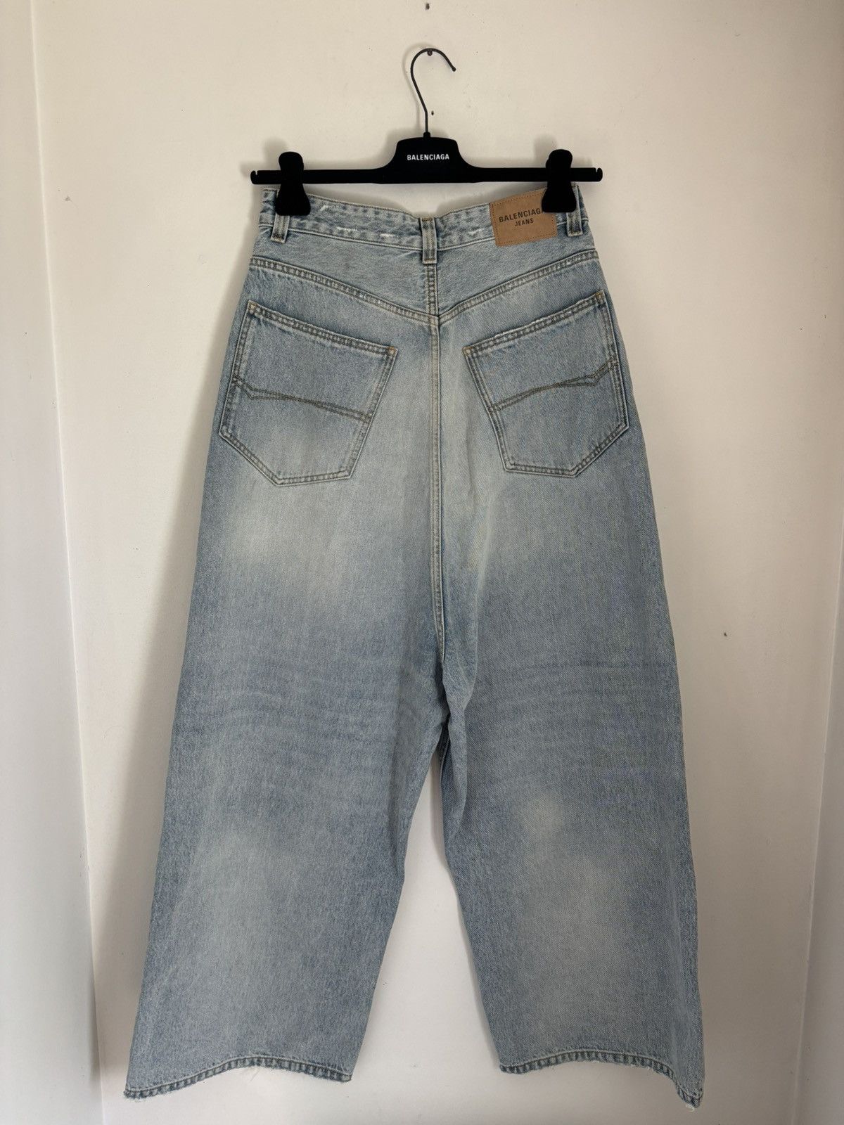 Balenciaga Fall 22 Homeless Dity Pull Up jeans
