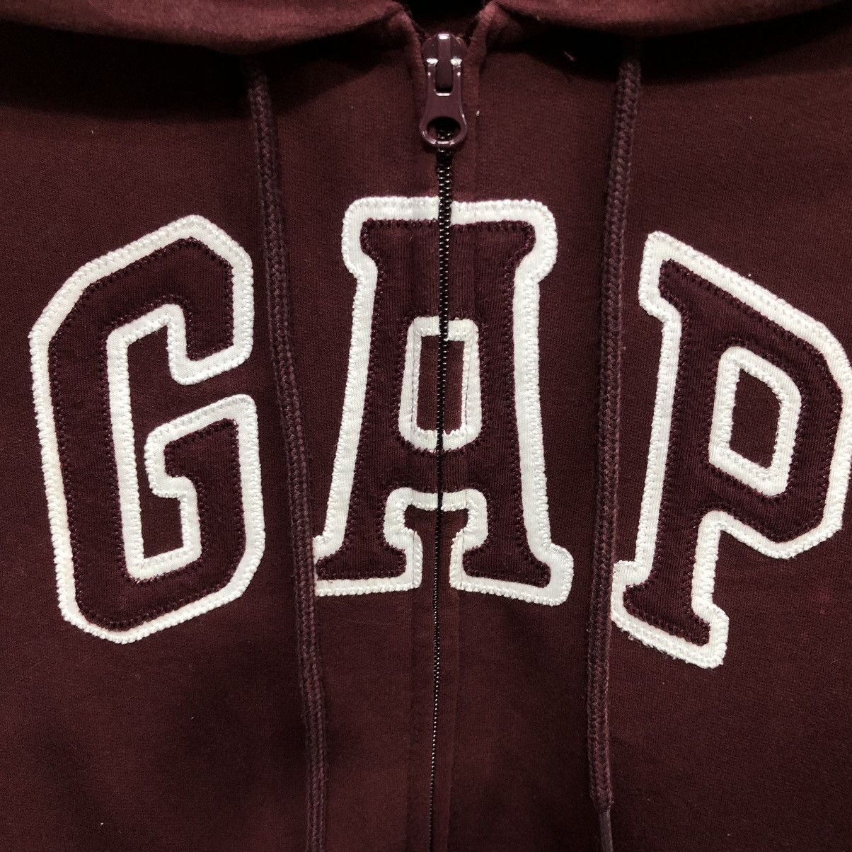 Gap × Vintage Gap hoodie very big logo embroidery extremely rare Size XS / US 0-2 / IT 36-38 - 4 Thumbnail