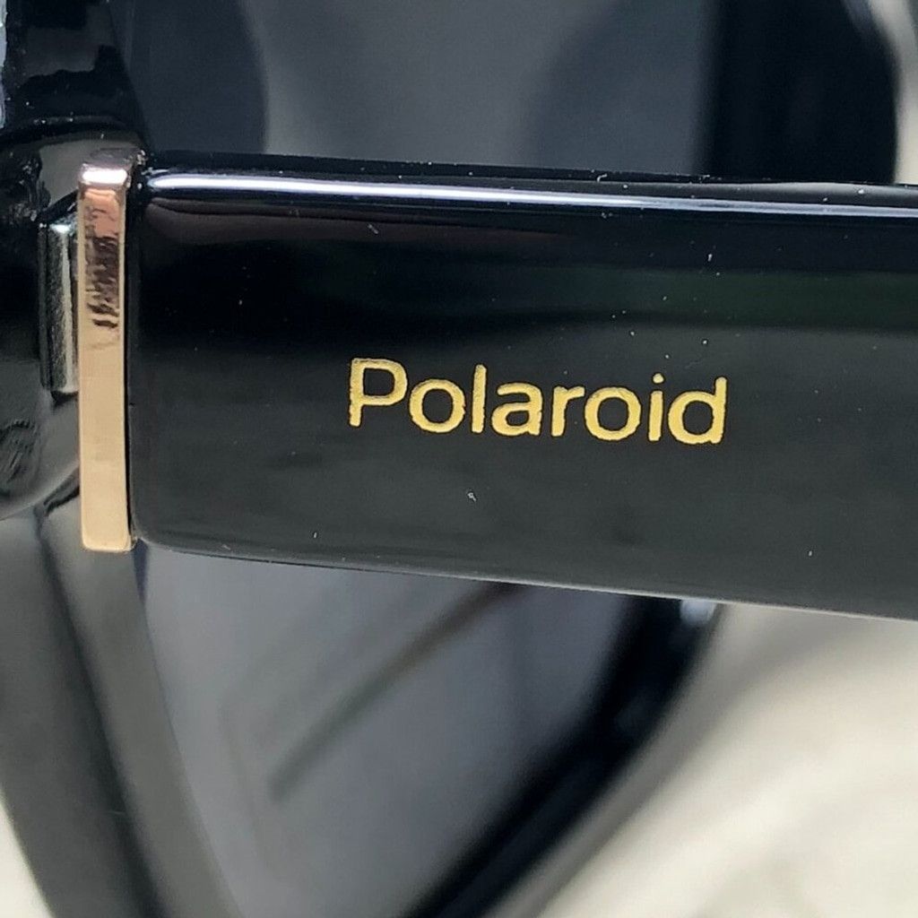 Polaroid Polaroid Oversized Black Polarized Sunglasses Size ONE SIZE - 4 Thumbnail