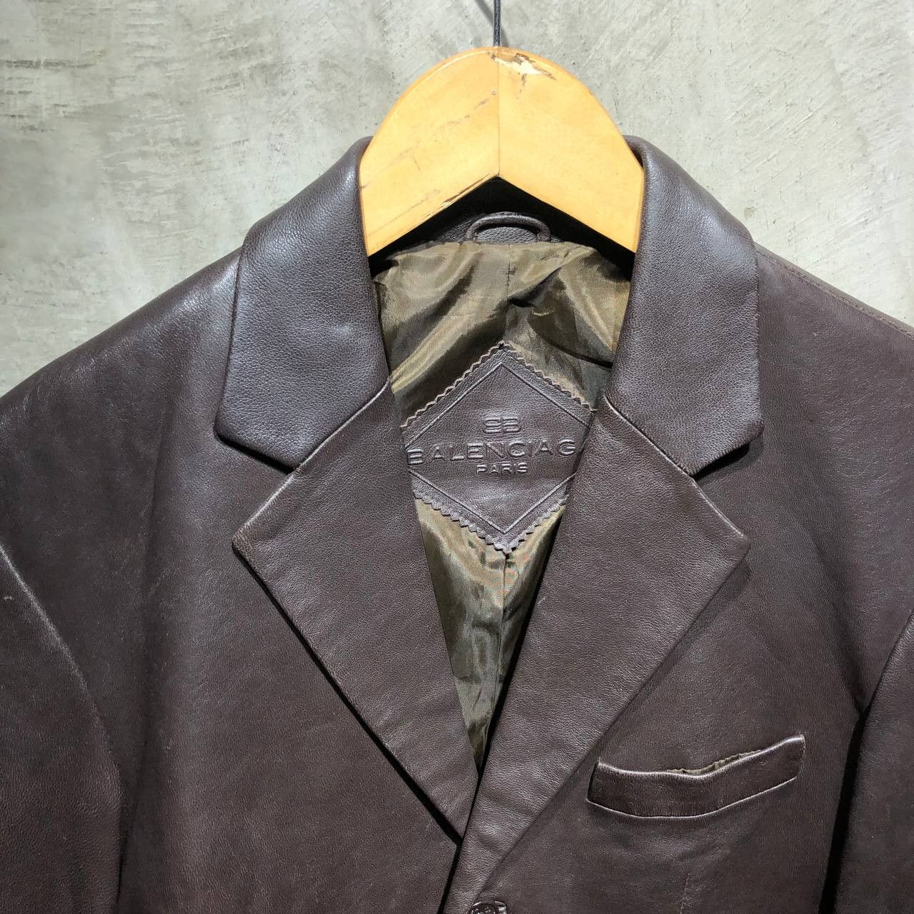 Balenciaga Balenciaga Nicholas Ghesquire Leather Blazer Size US M / EU 48-50 / 2 - 8 Thumbnail