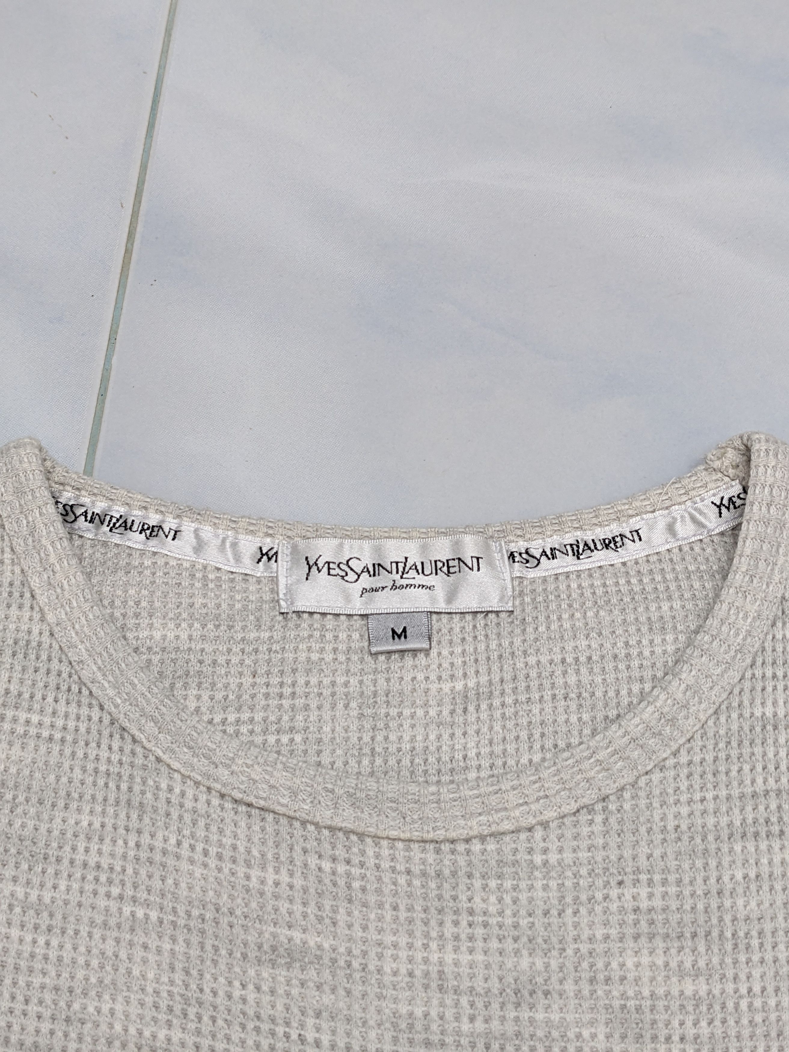 Yves Saint Laurent Yves Saint Laurent Paris Single Pocket Tshirt Size US M / EU 48-50 / 2 - 8 Thumbnail