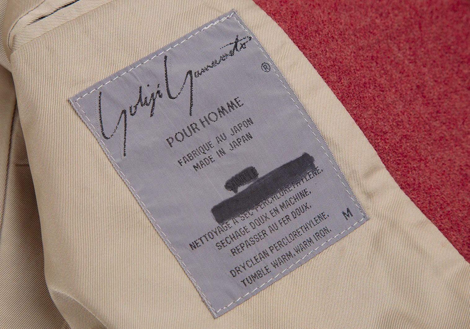 Yohji Yamamoto Yohji Yamamoto Wood Button Wool Jacket Size US M / EU 48-50 / 2 - 16 Thumbnail