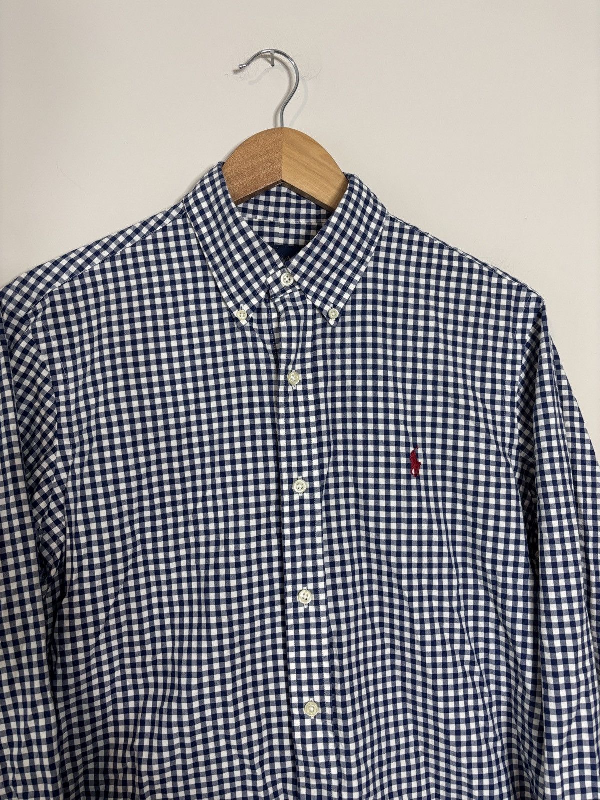 Polo Ralph Lauren Polo Ralph Lauren Button Down Shirt Blue Checkered Size US M / EU 48-50 / 2 - 1 Thumbnail