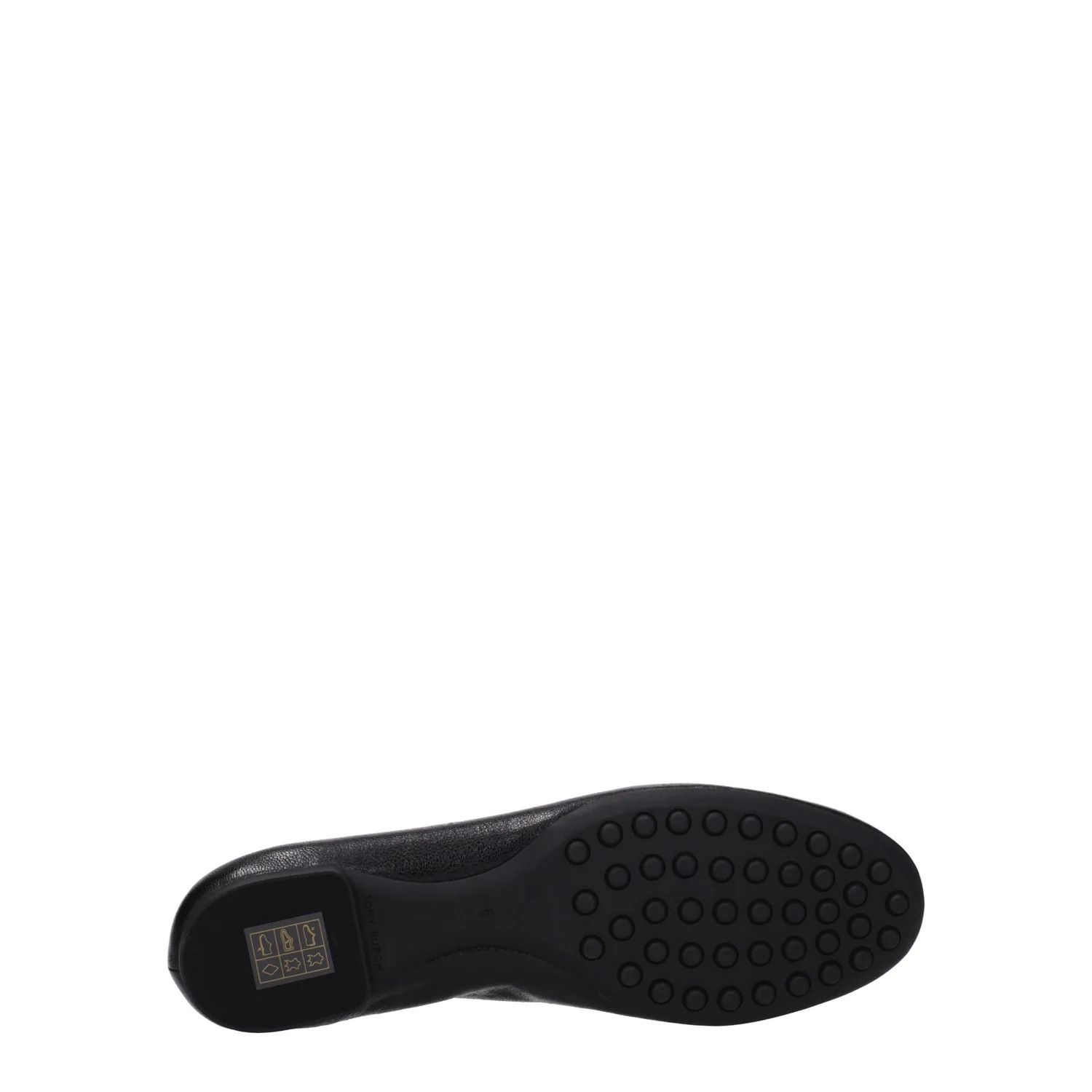 Tory Burch ob1o1e1124 Leather Ballet Flats in Black Size US 7 / IT 37 - 5 Thumbnail