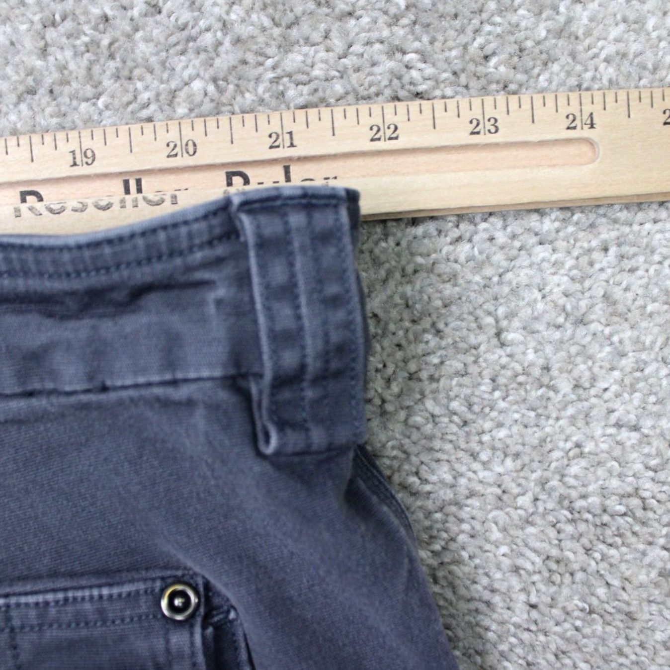 Vintage Duluth Blue DuluthFlex Fire Hose 10" Cargo Shorts Men 44 Nylon Cotton Stretch Cargo Pocket 10" Inseam Relaxed Regular Fit Size US 44 / EU 60 - 6 Thumbnail