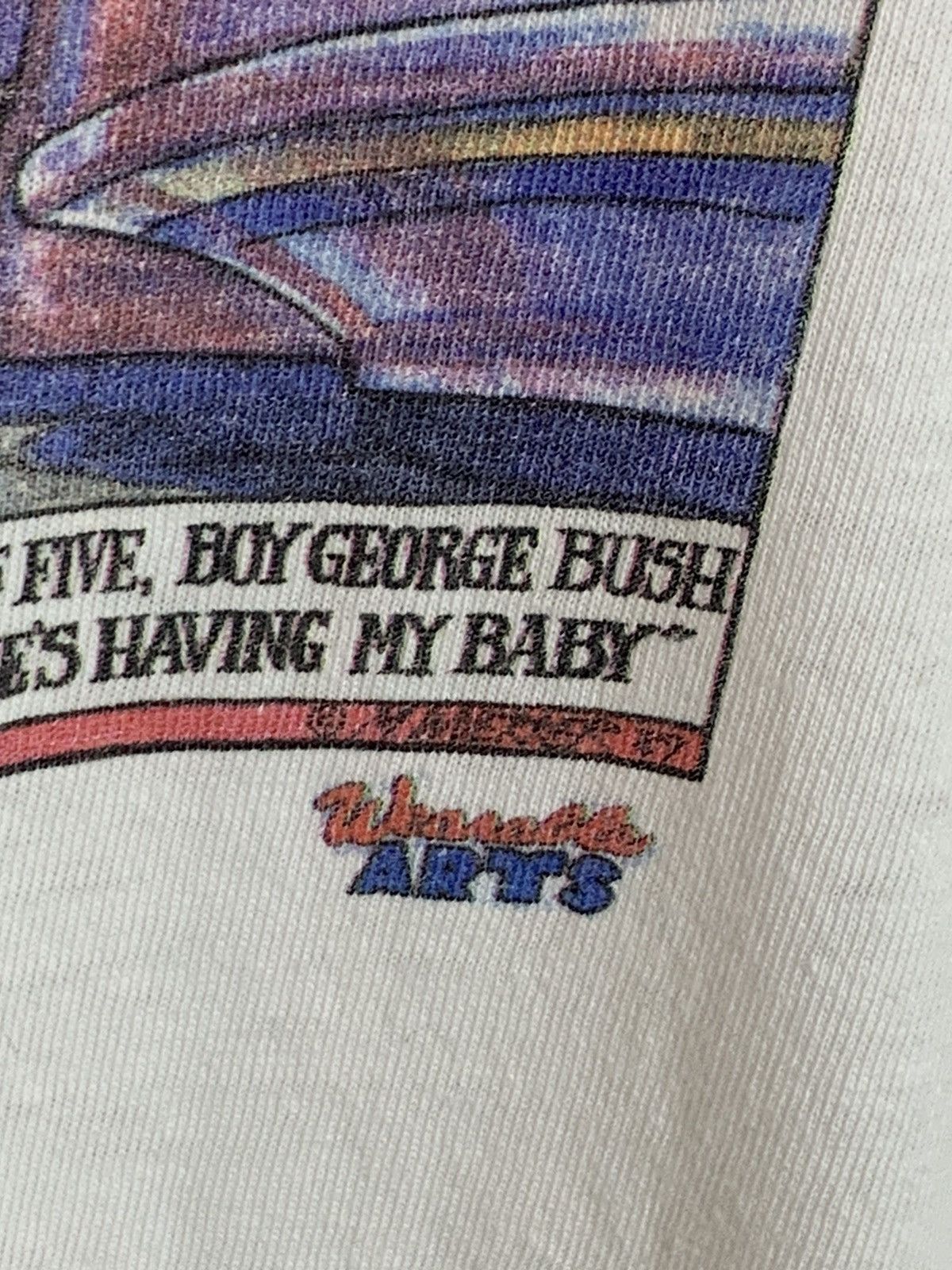 Vintage RARE 90’s Incredible Shrinking Women’s Right To Choose Shirt Size US XL / EU 56 / 4 - 3 Thumbnail
