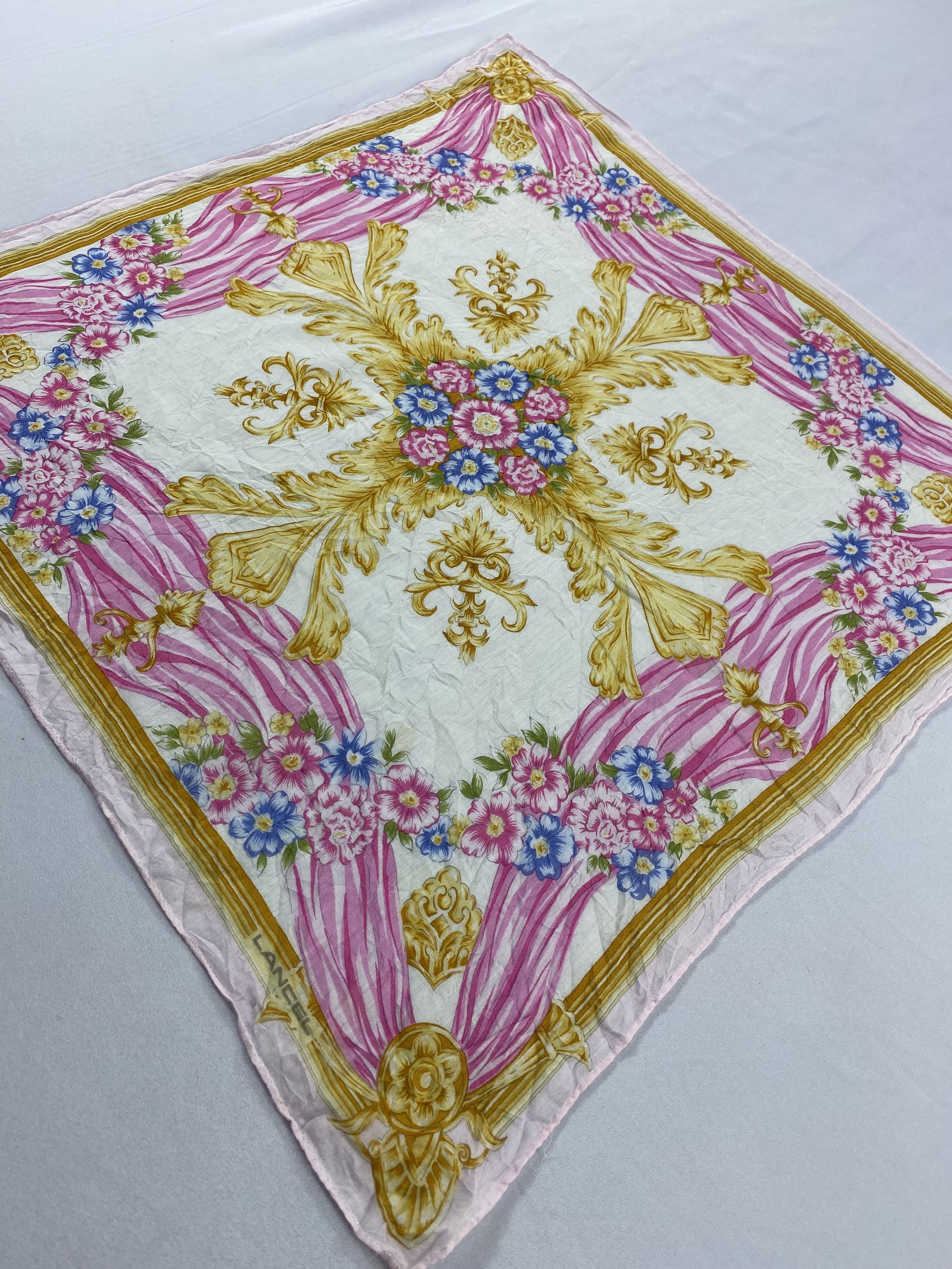 Lancel Lancel Handkerchief / Bandana / Neckerchief Size ONE SIZE - 4 Thumbnail