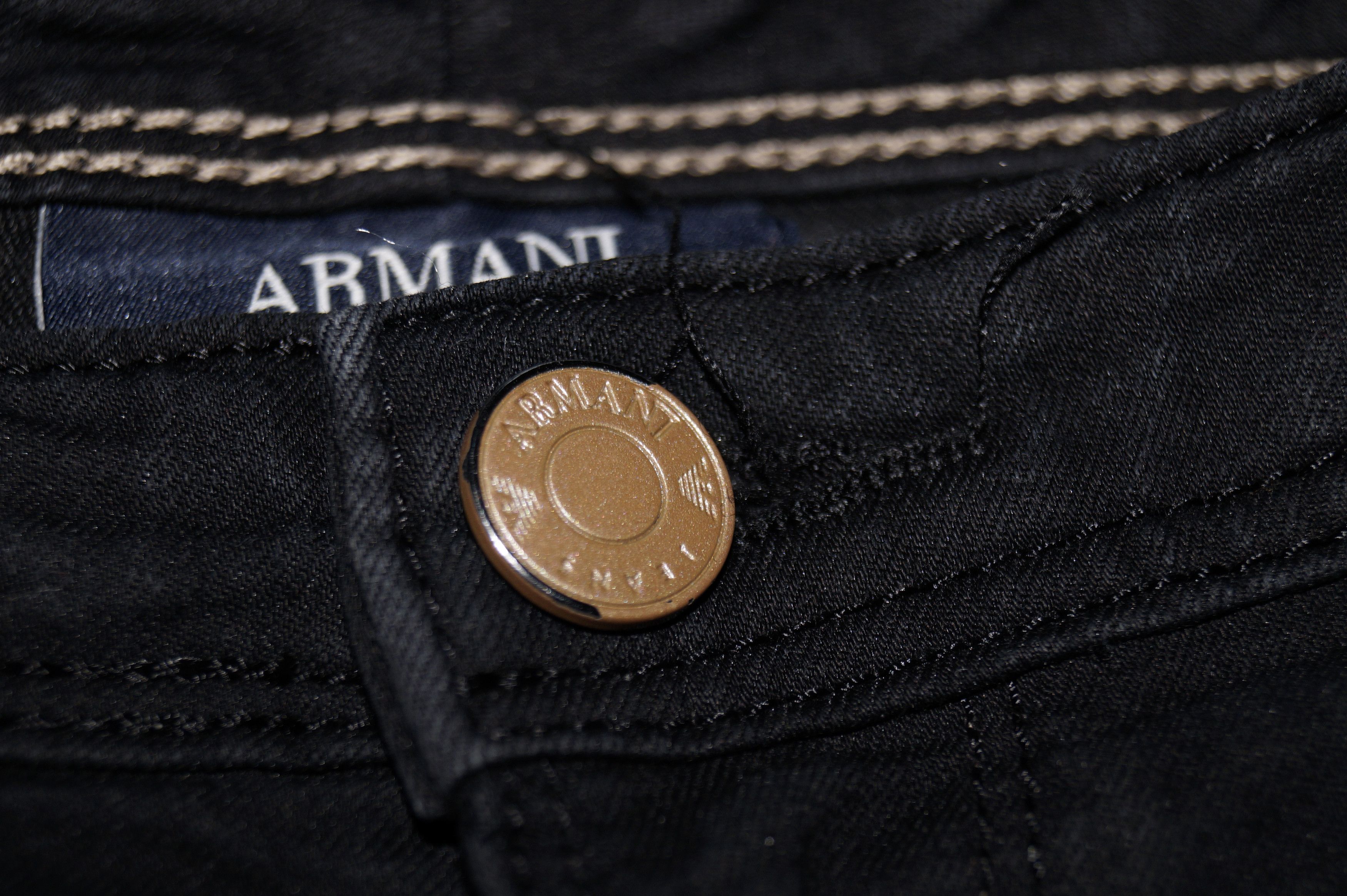 Armani Armani Womens black jeans 29 size Size 29" - 8 Thumbnail