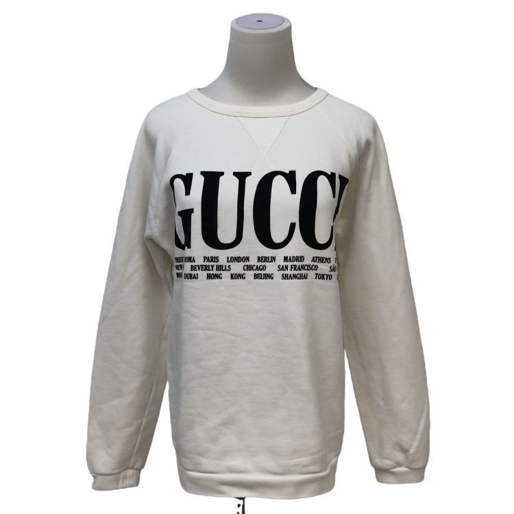 Gucci Gucci City Print Sweatshirt XS Size US XS / EU 42 / 0 - 1 Thumbnail