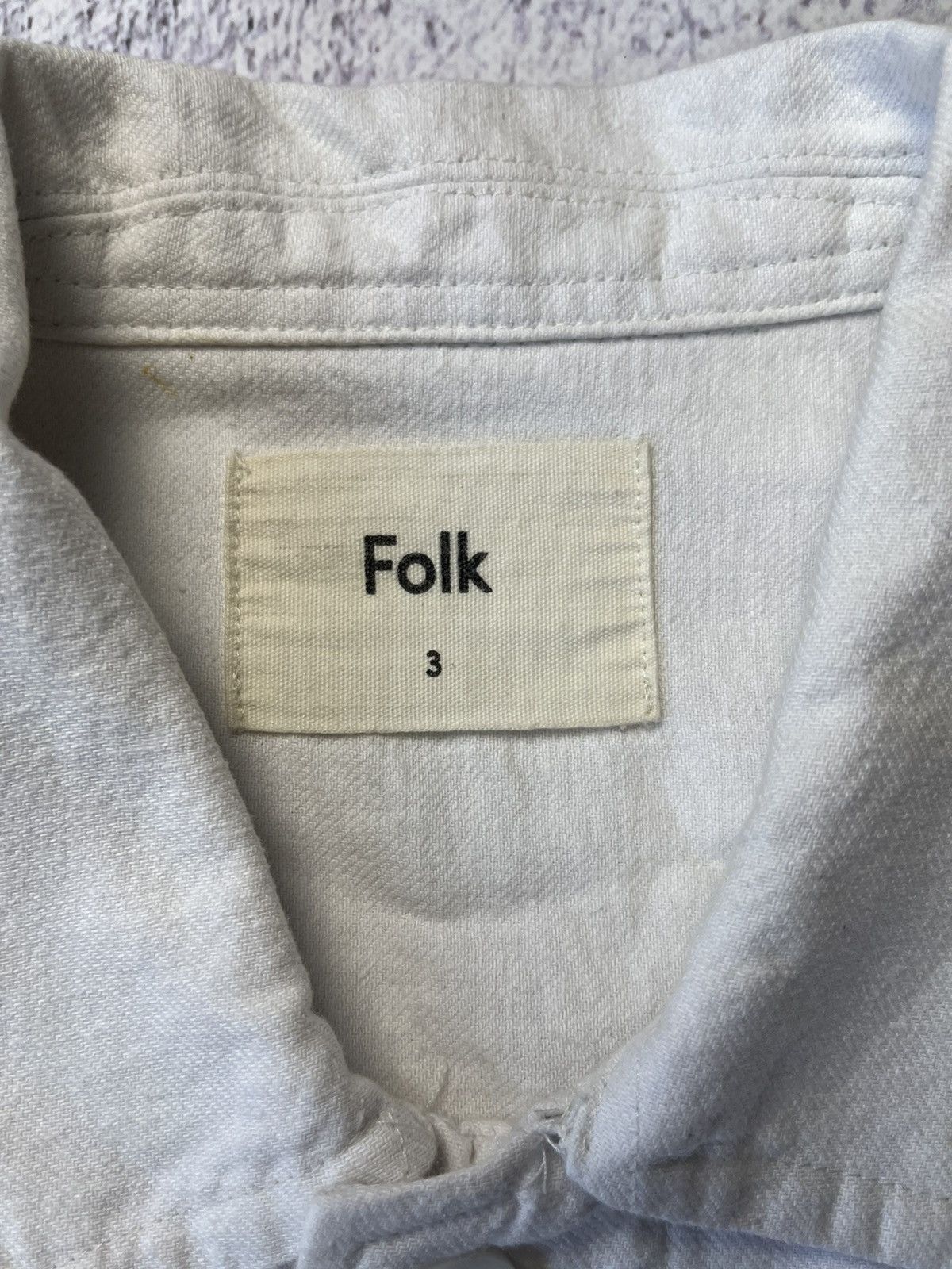 Folk Folk Flannel Overshirt Size 3 Size US M / EU 48-50 / 2 - 10 Thumbnail